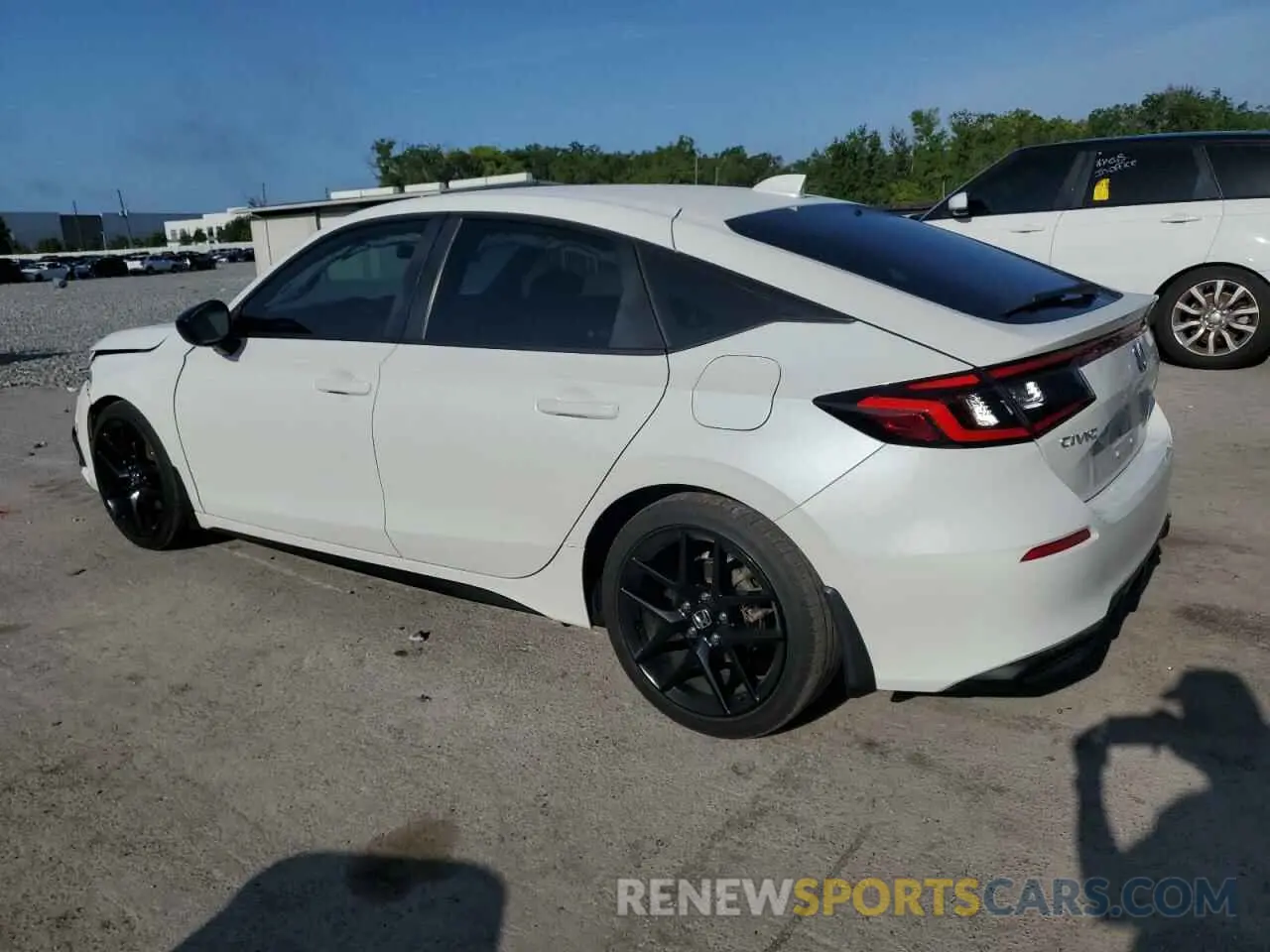 2 fotografías del automóvil dañado 19XFL2H81NE009280 HONDA CIVIC 2022