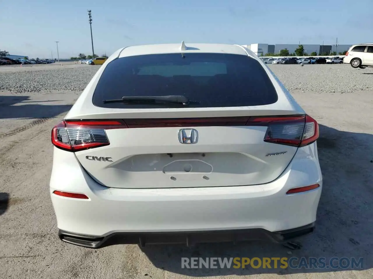 6 fotografías del automóvil dañado 19XFL2H81NE009280 HONDA CIVIC 2022