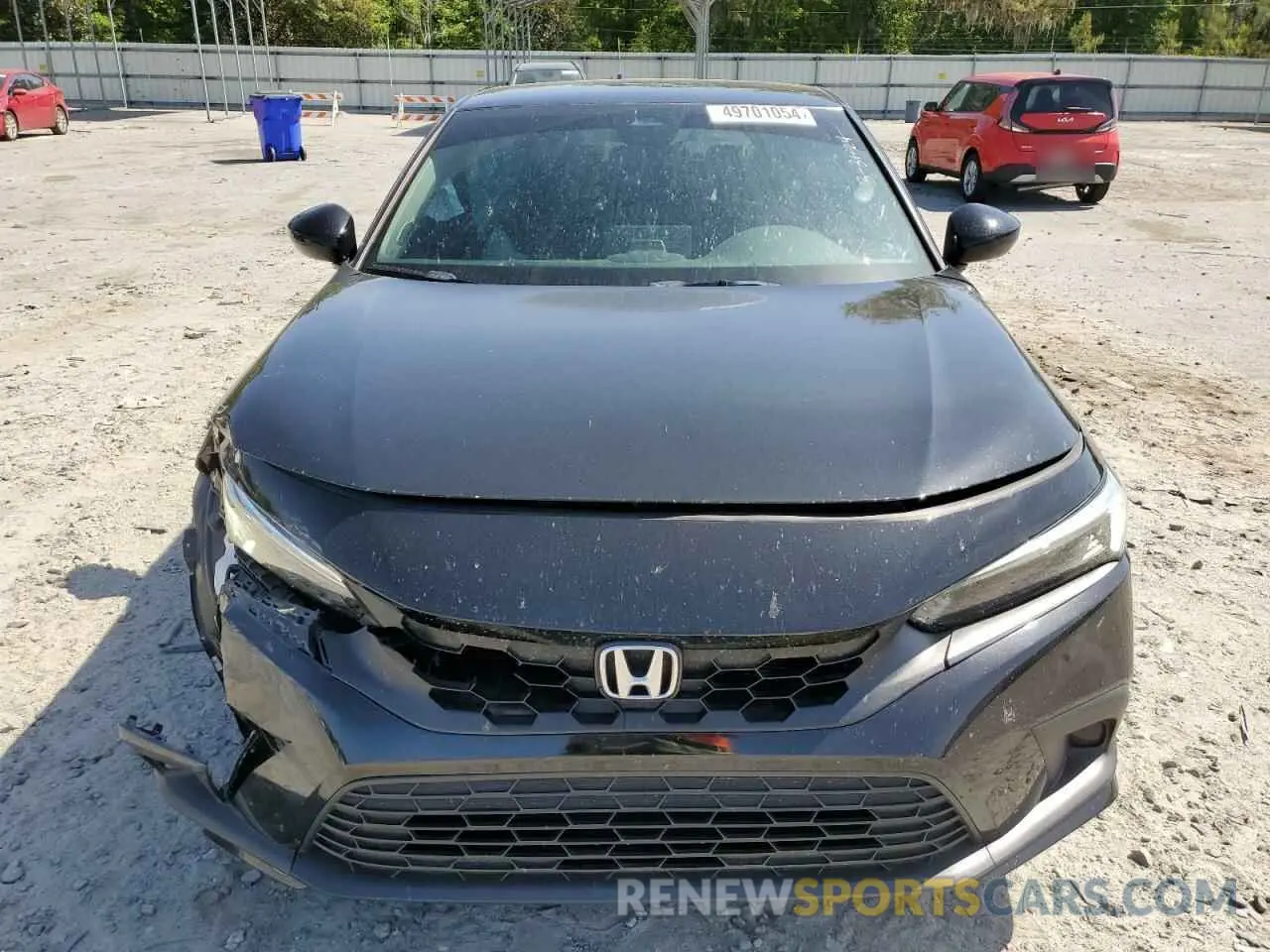 5 fotografías del automóvil dañado 19XFL2H82NE005738 HONDA CIVIC 2022