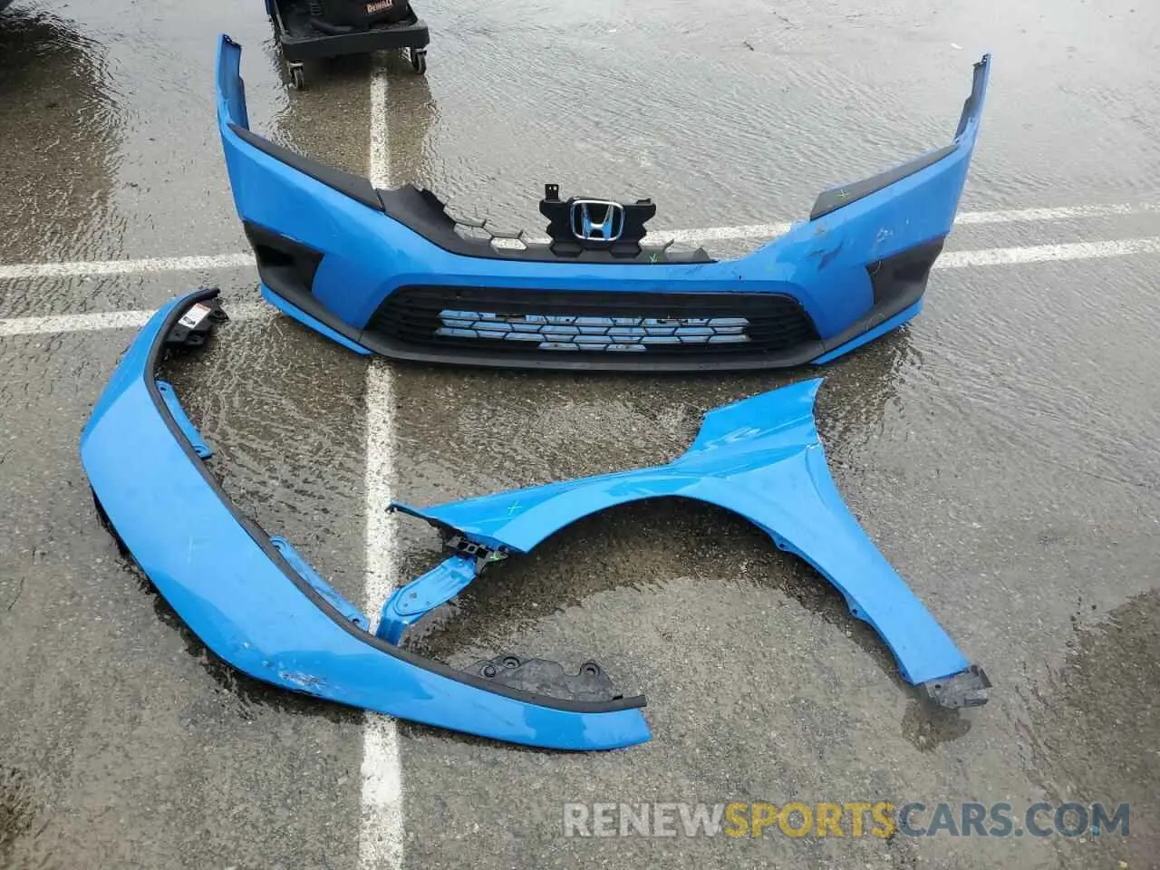 12 fotografías del automóvil dañado 19XFL2H82NE016528 HONDA CIVIC 2022
