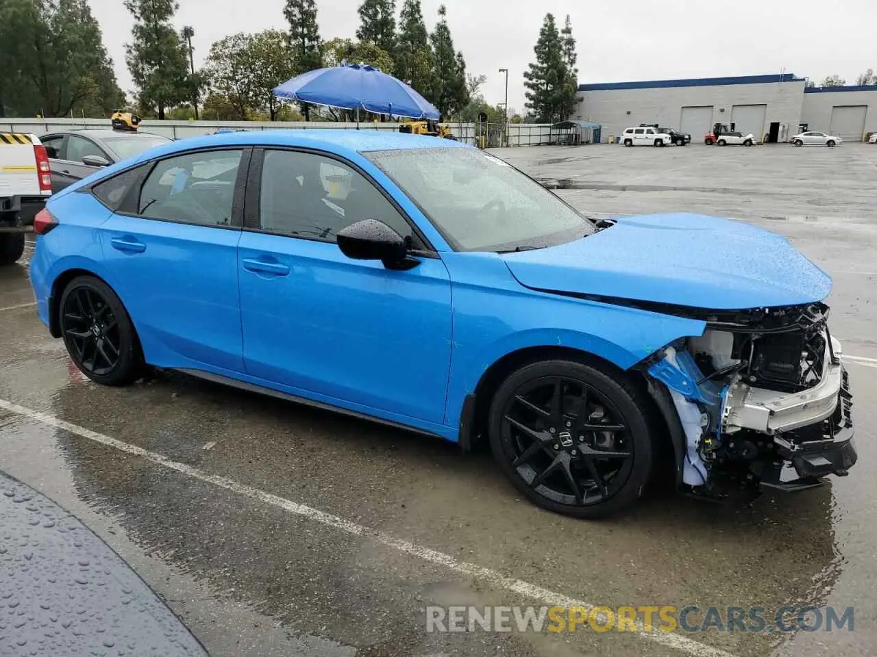 4 fotografías del automóvil dañado 19XFL2H82NE016528 HONDA CIVIC 2022