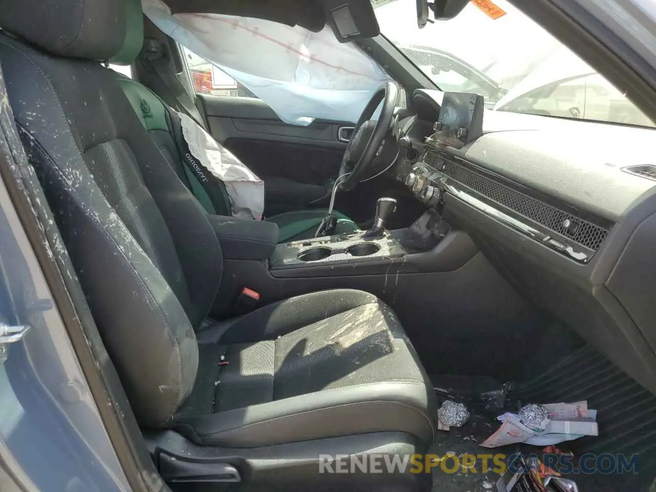 7 fotografías del automóvil dañado 19XFL2H82NE022796 HONDA CIVIC 2022