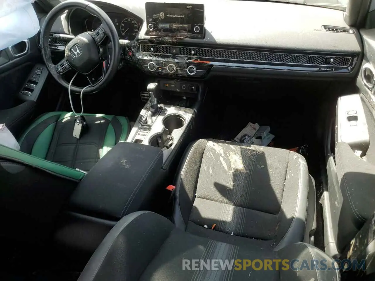 8 fotografías del automóvil dañado 19XFL2H82NE022796 HONDA CIVIC 2022