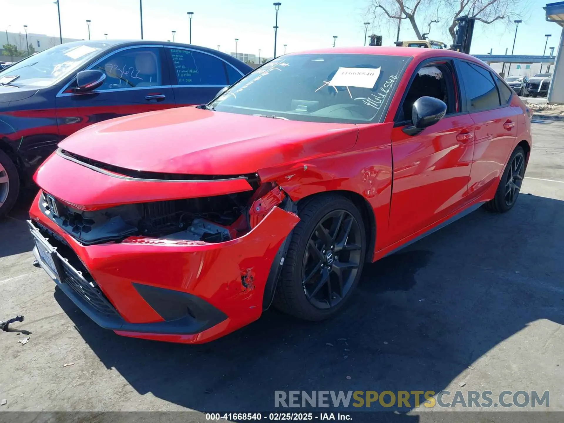 2 fotografías del automóvil dañado 19XFL2H83NE003691 HONDA CIVIC 2022