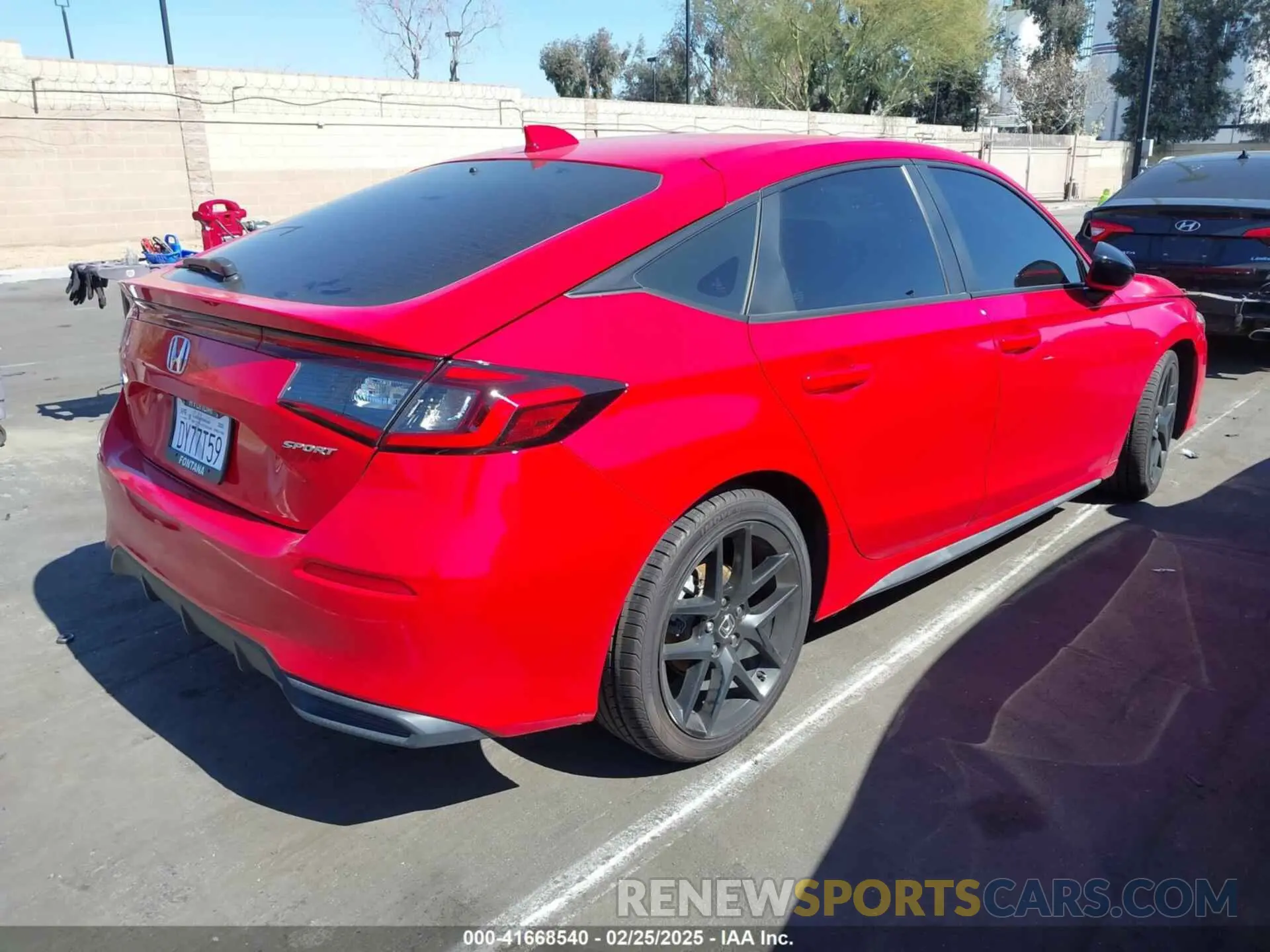 4 fotografías del automóvil dañado 19XFL2H83NE003691 HONDA CIVIC 2022
