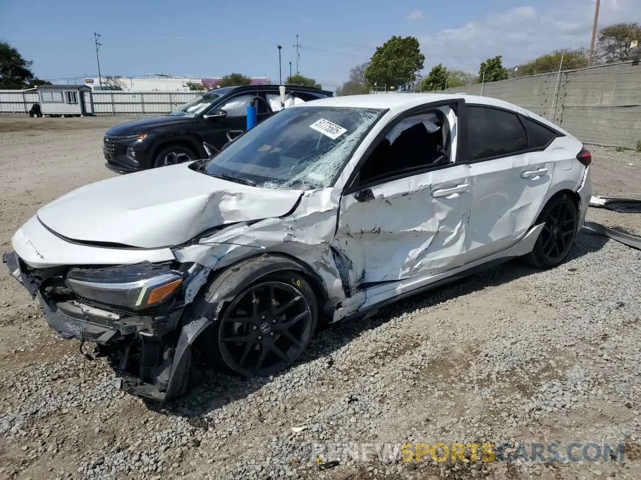 1 fotografías del automóvil dañado 19XFL2H83NE004016 HONDA CIVIC 2022