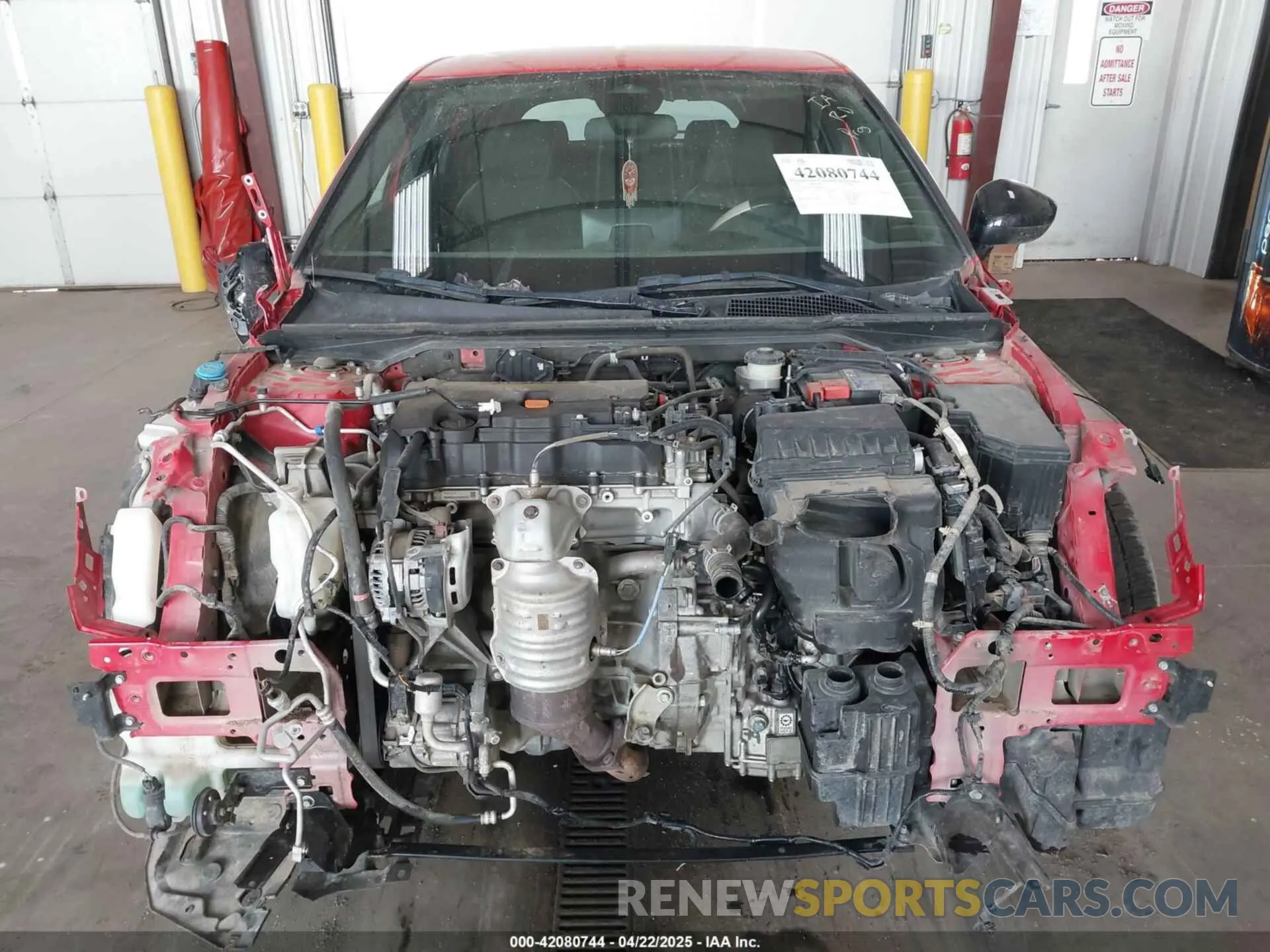 12 fotografías del automóvil dañado 19XFL2H83NE008700 HONDA CIVIC 2022