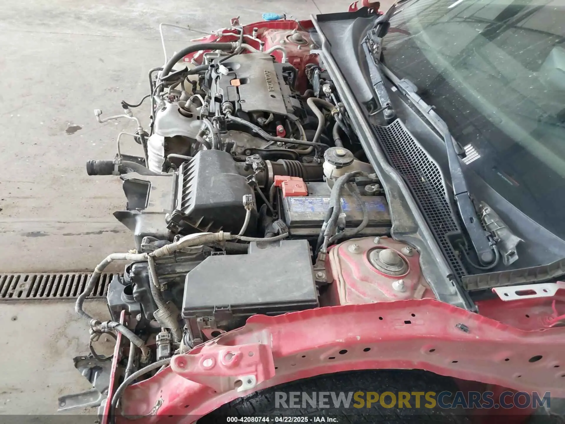 17 fotografías del automóvil dañado 19XFL2H83NE008700 HONDA CIVIC 2022