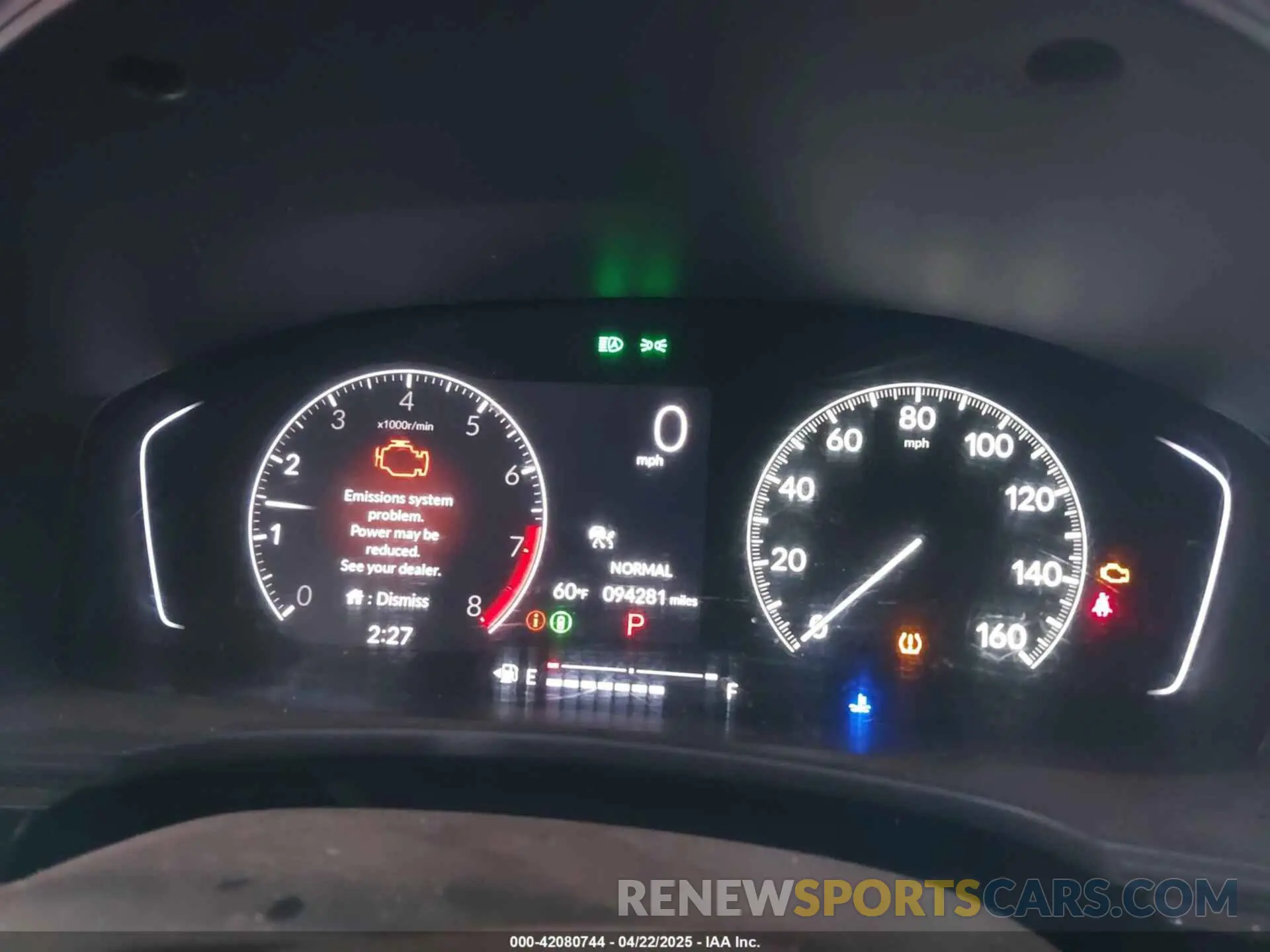 7 fotografías del automóvil dañado 19XFL2H83NE008700 HONDA CIVIC 2022