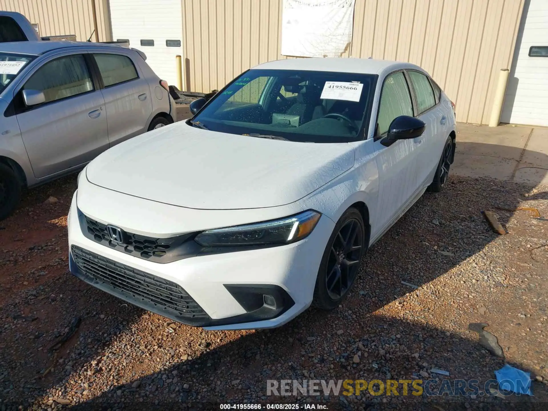 2 fotografías del automóvil dañado 19XFL2H83NE019339 HONDA CIVIC 2022