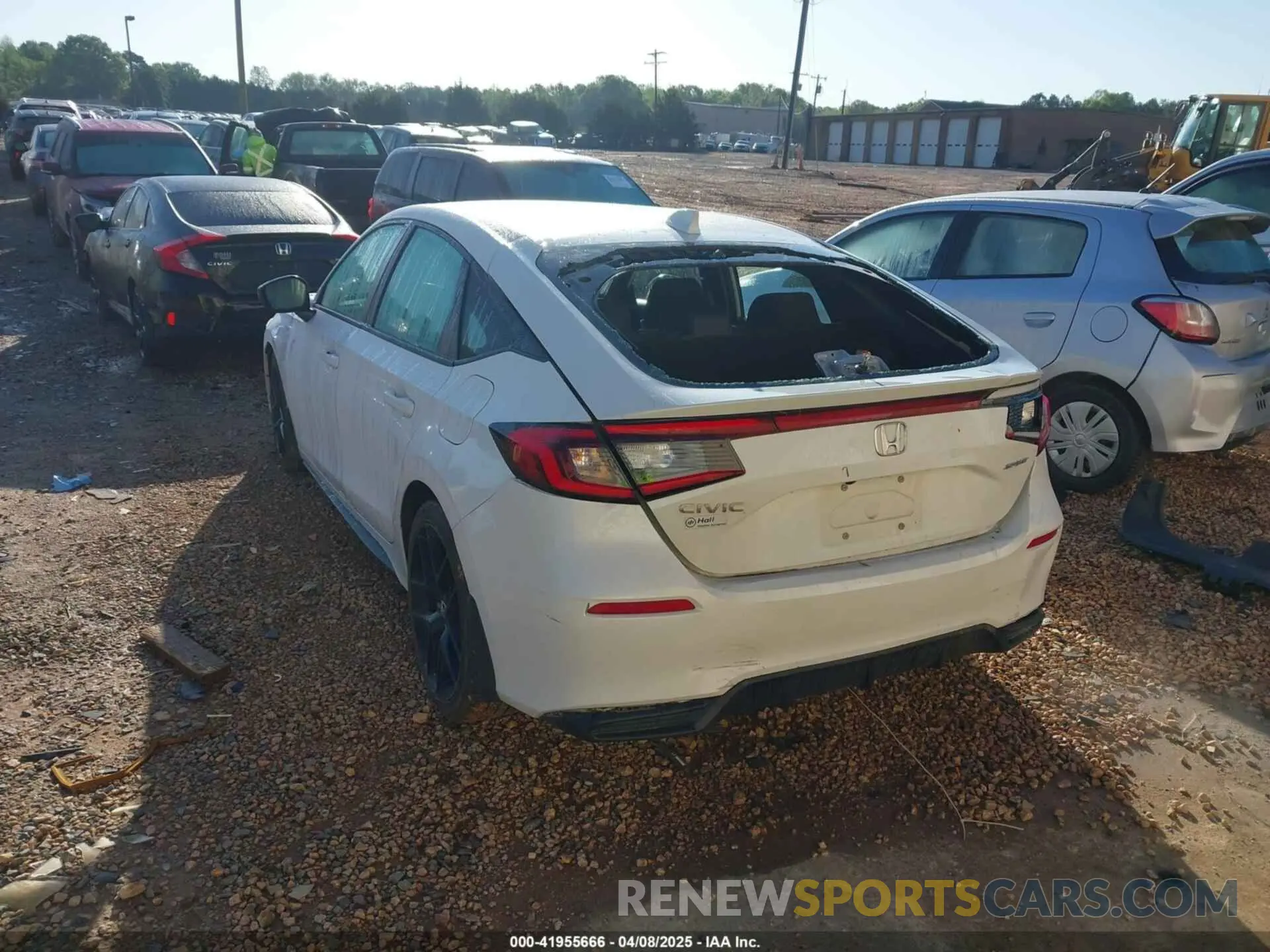 3 fotografías del automóvil dañado 19XFL2H83NE019339 HONDA CIVIC 2022