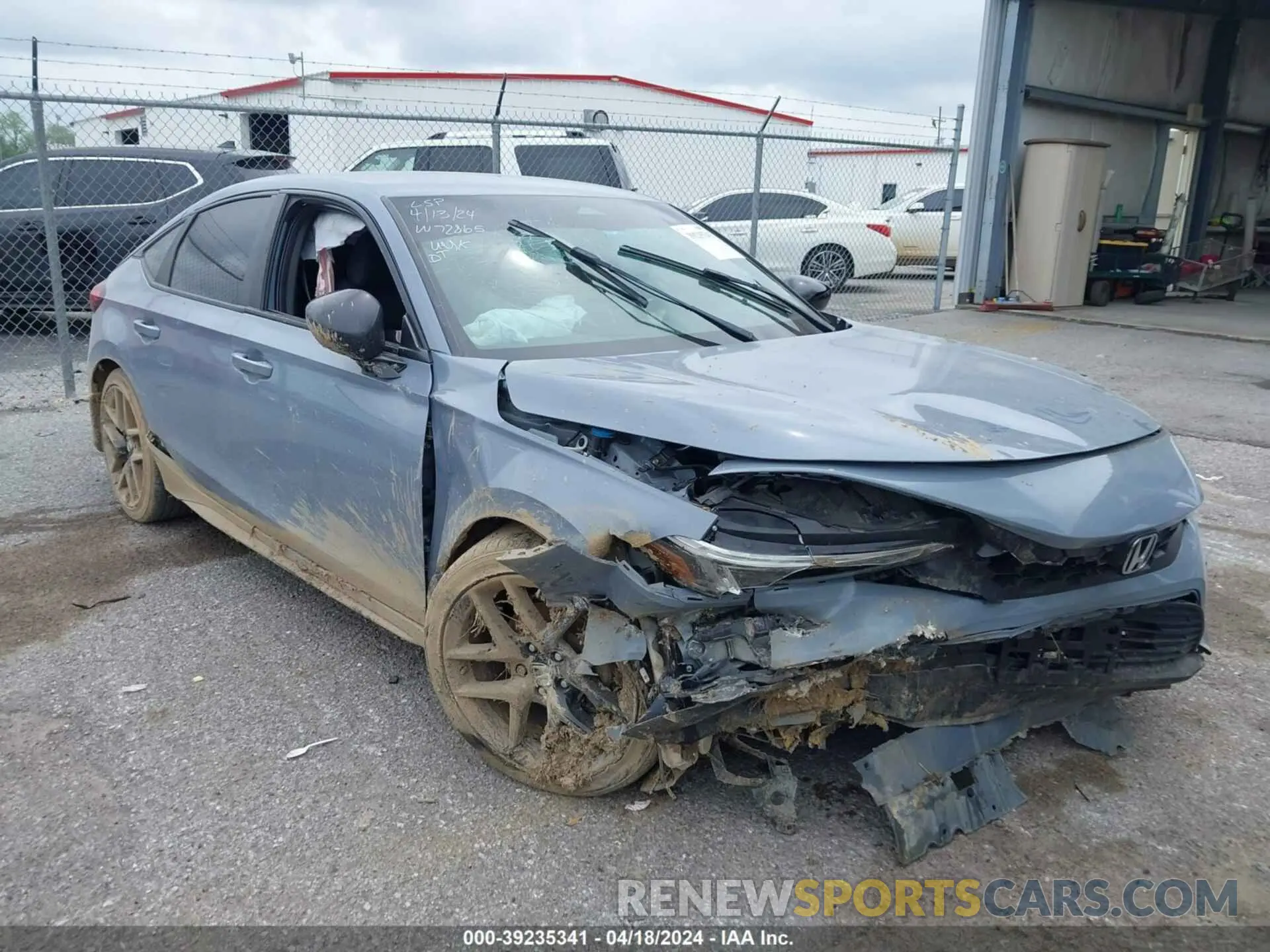 1 fotografías del automóvil dañado 19XFL2H84NE000055 HONDA CIVIC 2022