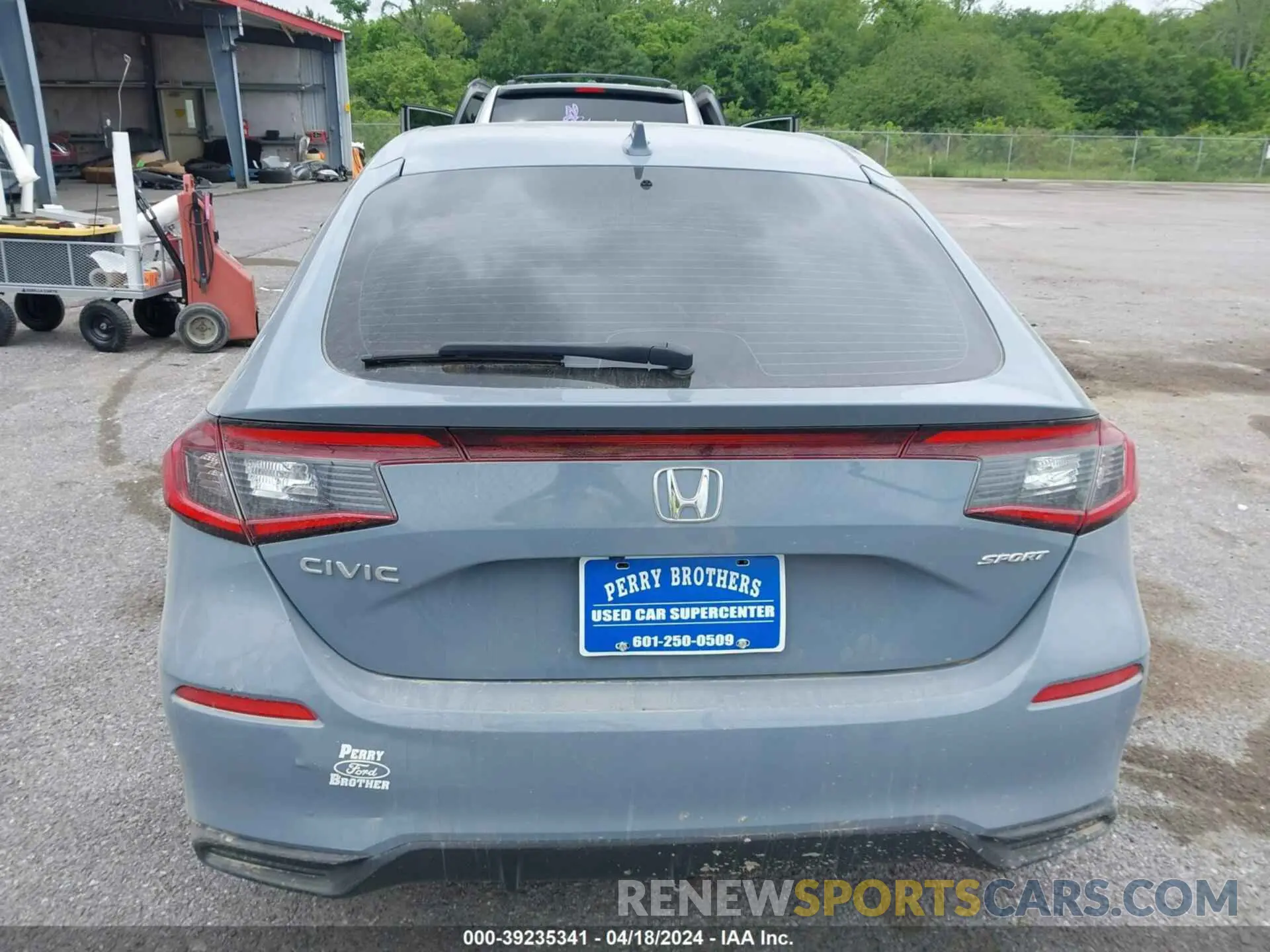 15 fotografías del automóvil dañado 19XFL2H84NE000055 HONDA CIVIC 2022