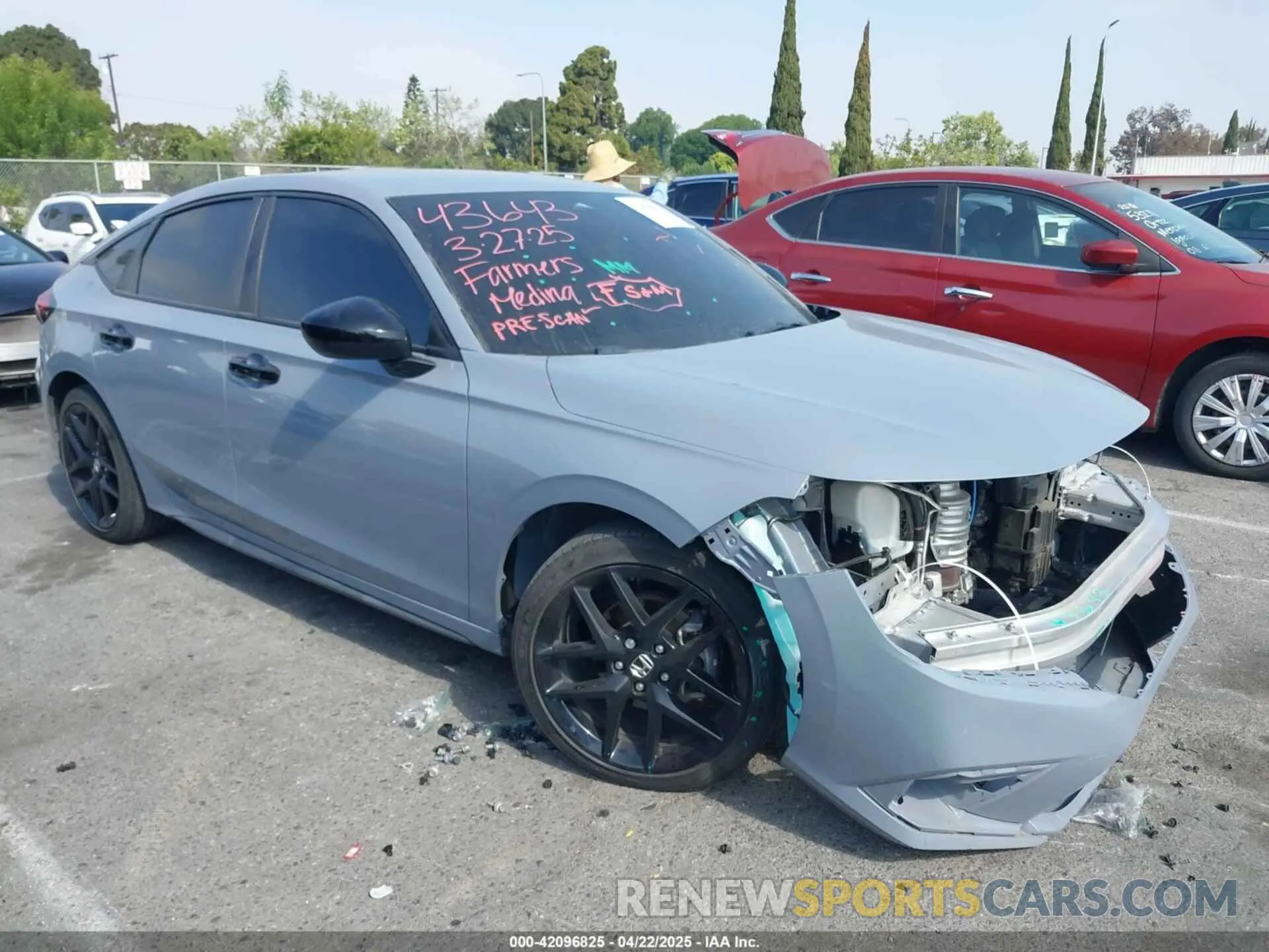 13 fotografías del automóvil dañado 19XFL2H84NE001027 HONDA CIVIC 2022