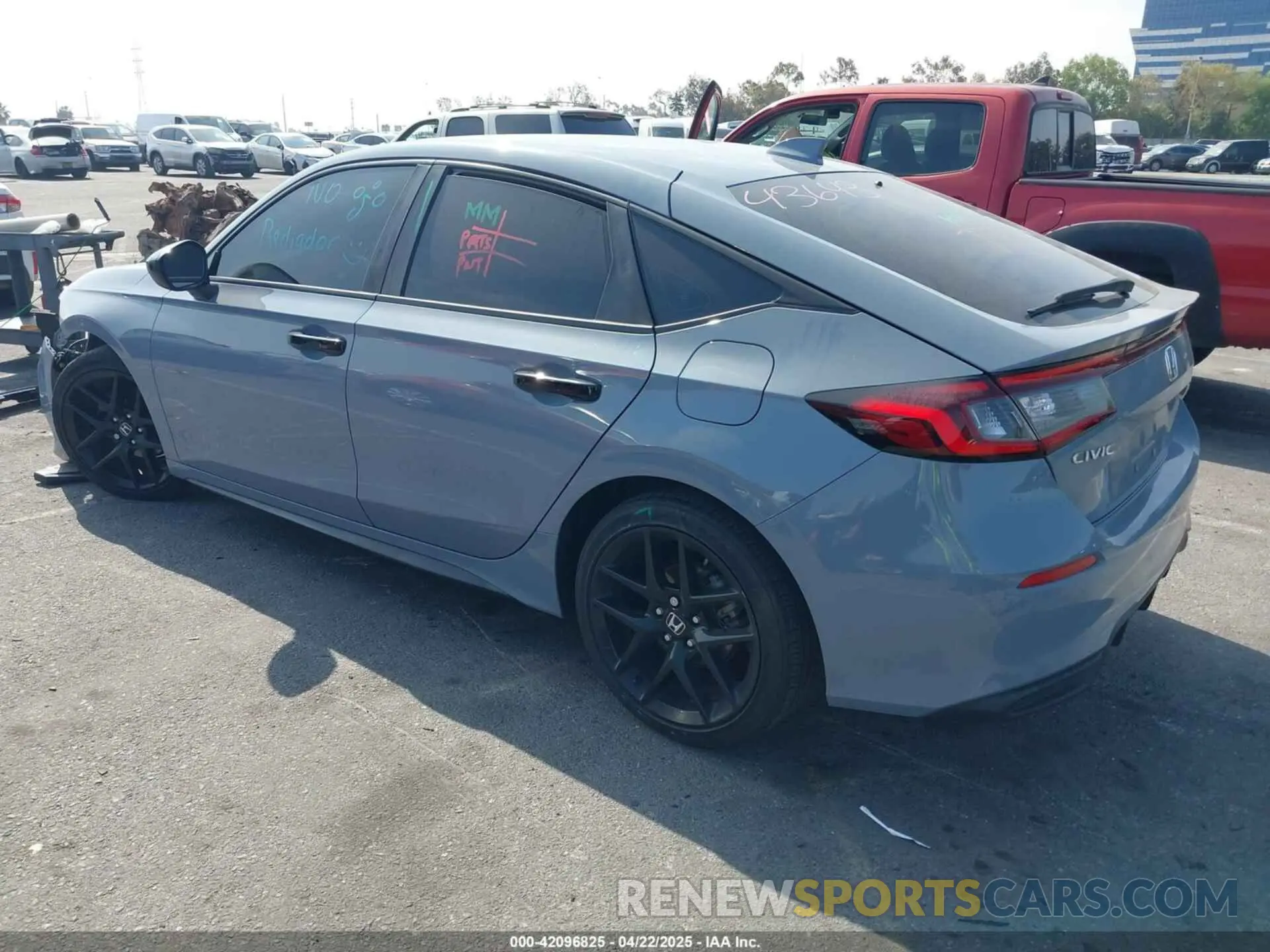 14 fotografías del automóvil dañado 19XFL2H84NE001027 HONDA CIVIC 2022