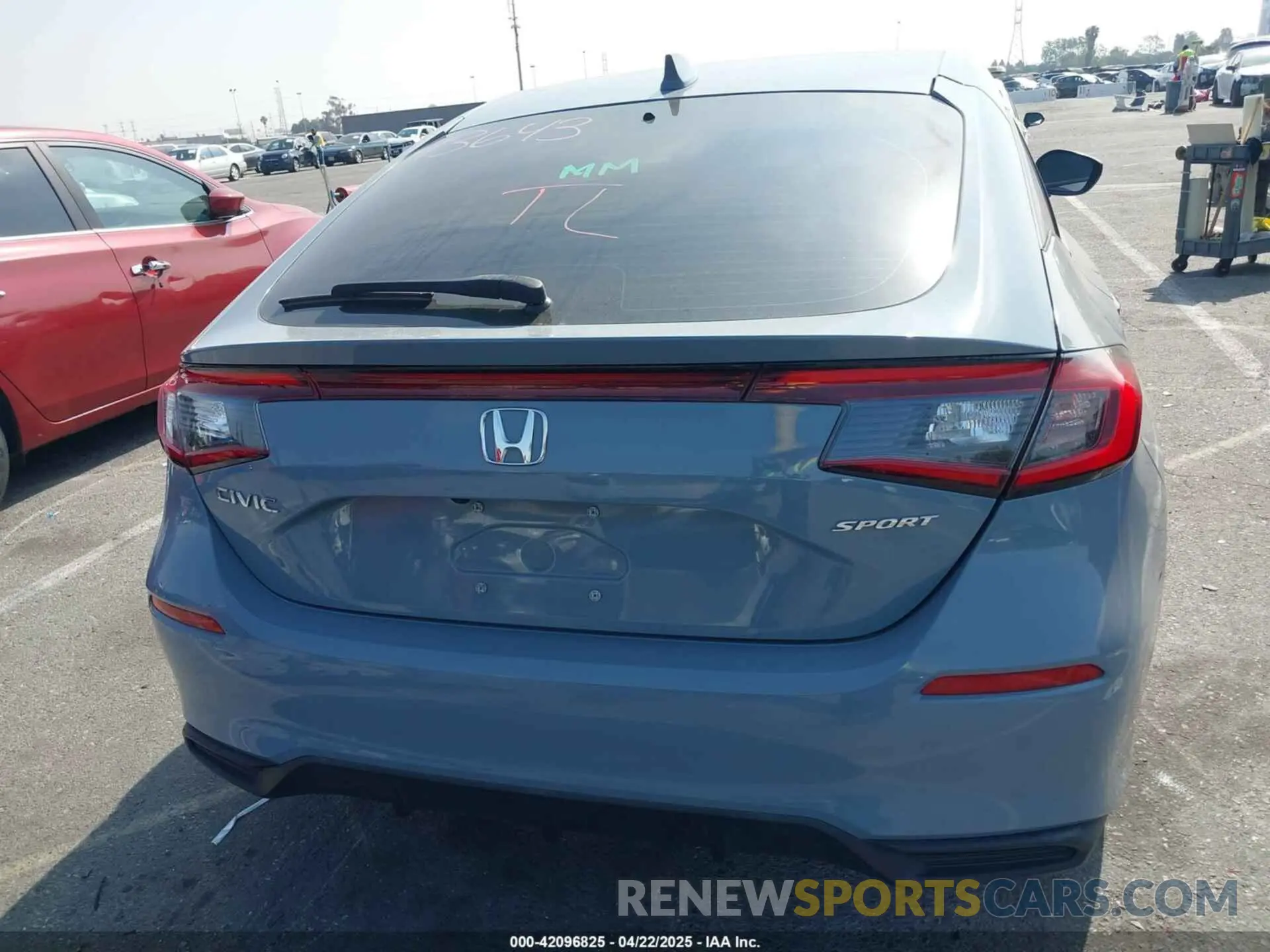 16 fotografías del automóvil dañado 19XFL2H84NE001027 HONDA CIVIC 2022