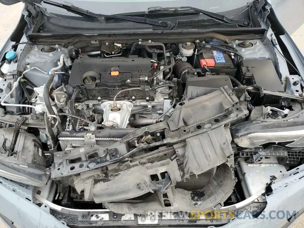 13 fotografías del automóvil dañado 19XFL2H84NE005935 HONDA CIVIC 2022