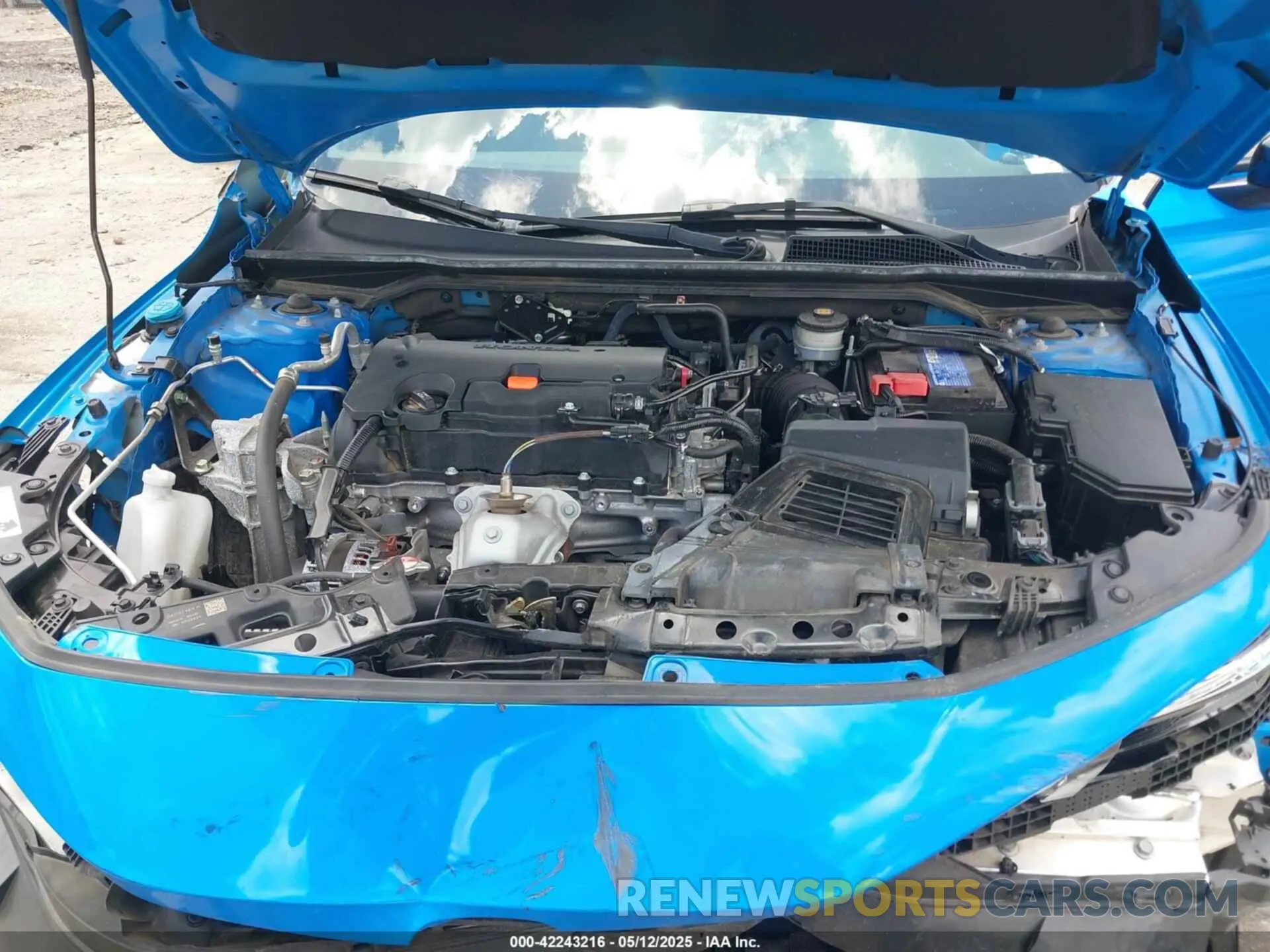 10 fotografías del automóvil dañado 19XFL2H84NE008317 HONDA CIVIC 2022