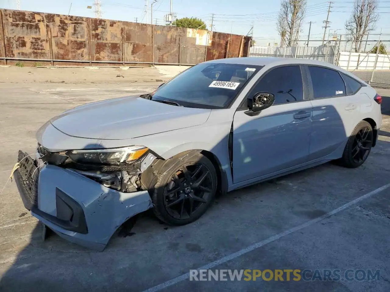 1 fotografías del automóvil dañado 19XFL2H84NE021309 HONDA CIVIC 2022
