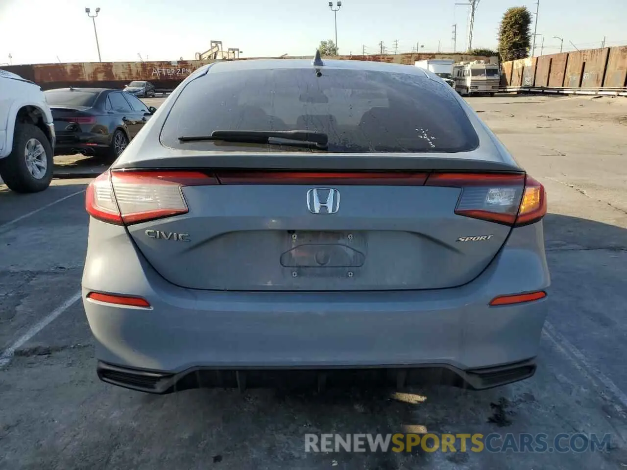 6 fotografías del automóvil dañado 19XFL2H84NE021309 HONDA CIVIC 2022
