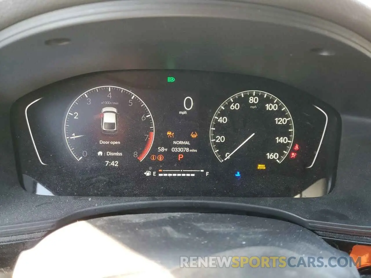 9 fotografías del automóvil dañado 19XFL2H84NE021309 HONDA CIVIC 2022
