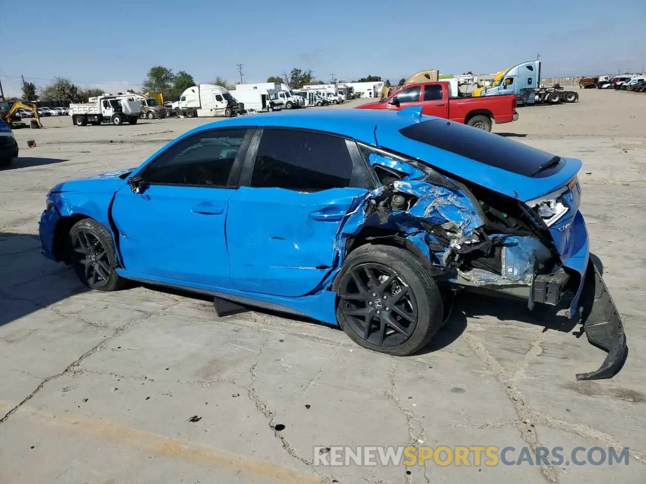 2 fotografías del automóvil dañado 19XFL2H84NE022086 HONDA CIVIC 2022