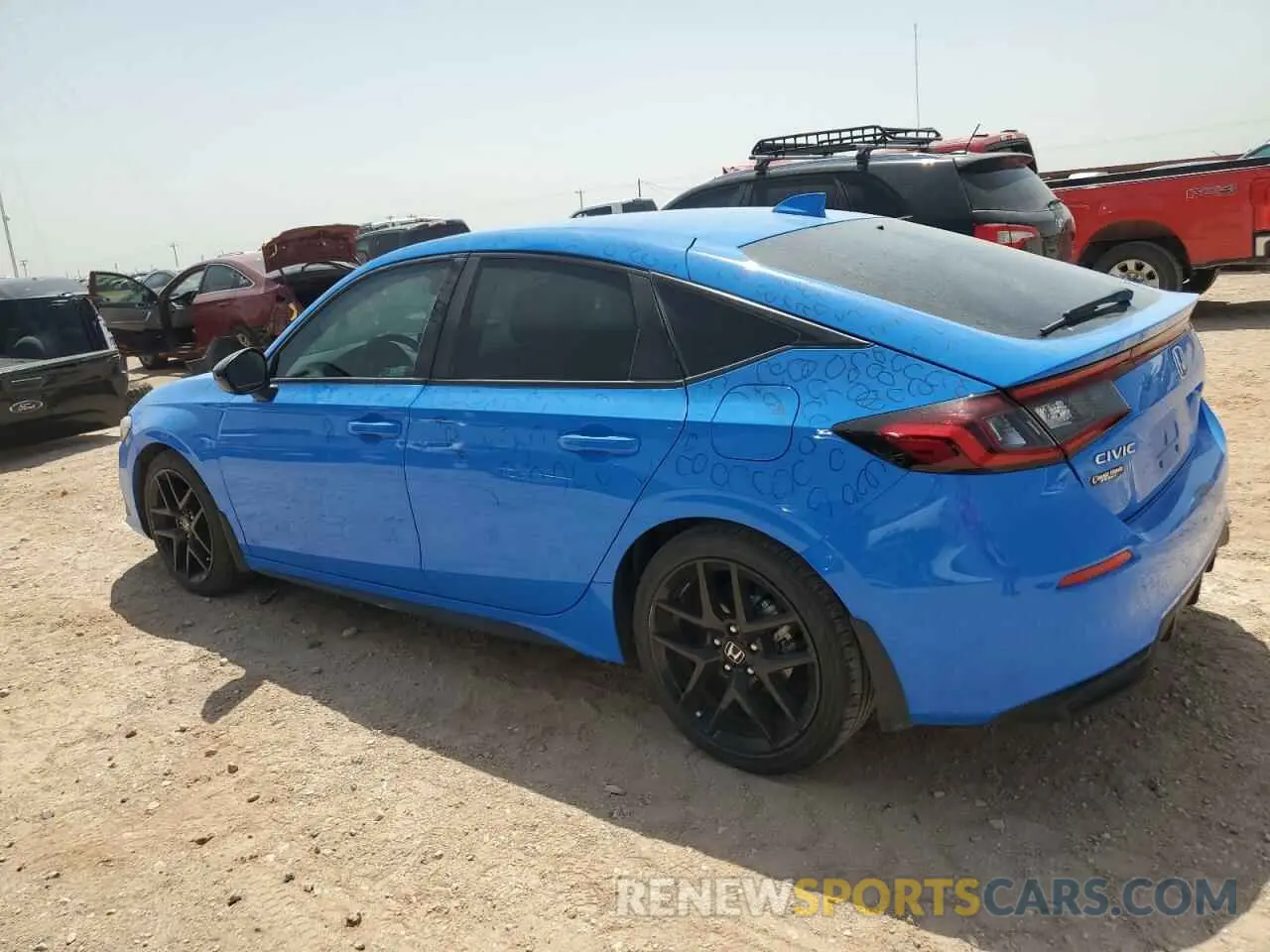 2 fotografías del automóvil dañado 19XFL2H85NE004910 HONDA CIVIC 2022