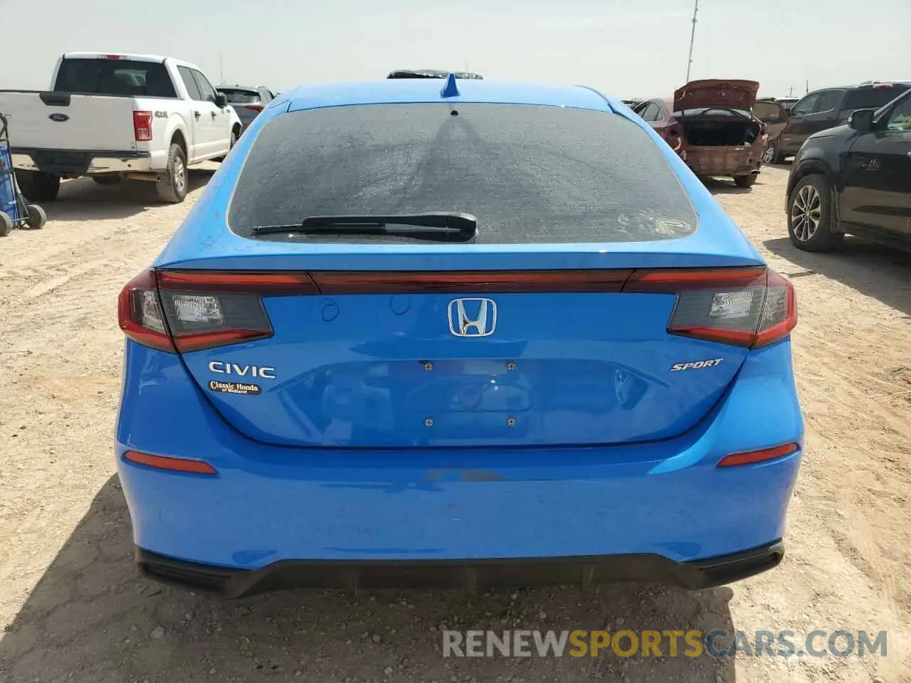6 fotografías del automóvil dañado 19XFL2H85NE004910 HONDA CIVIC 2022