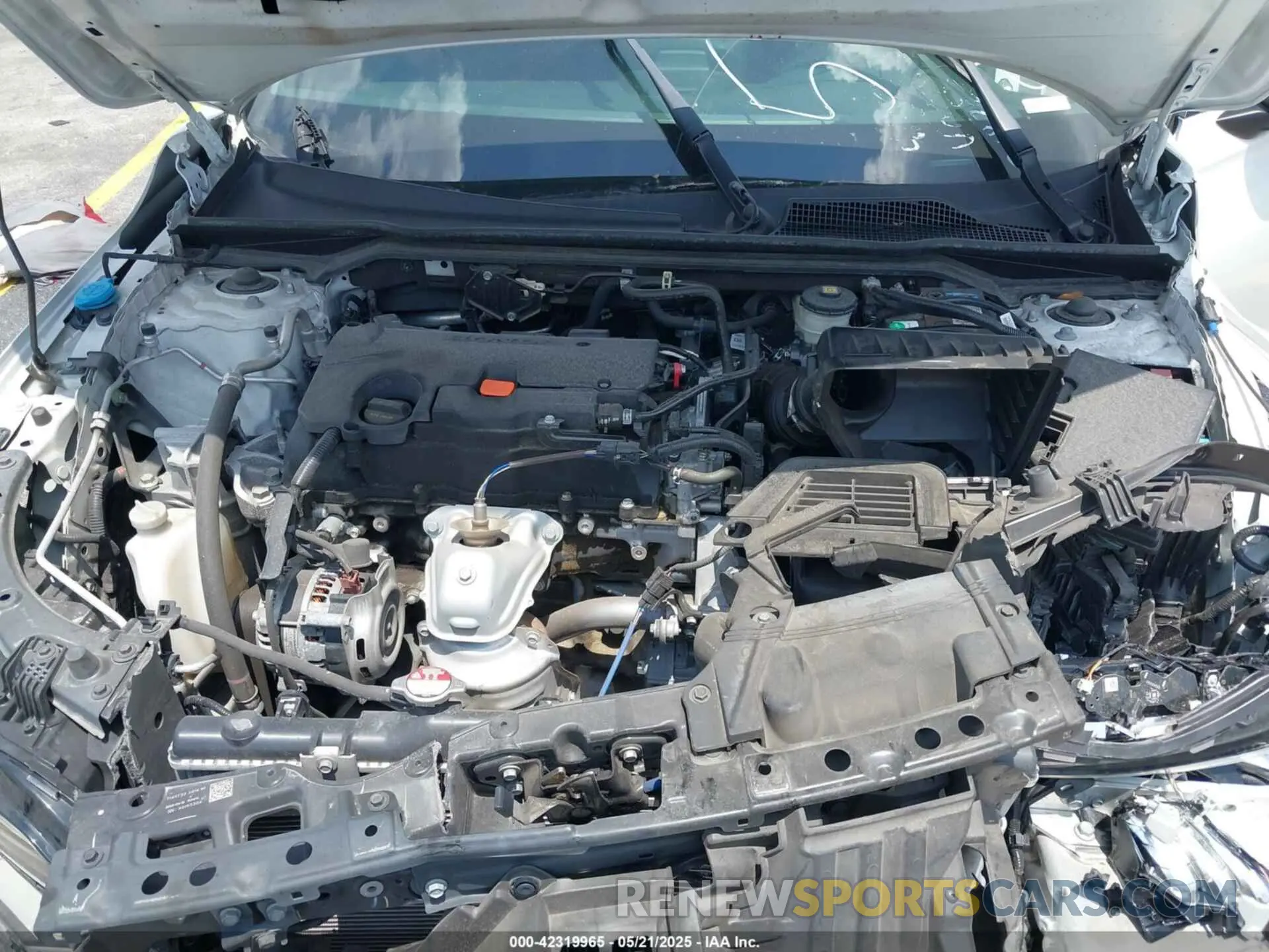 10 fotografías del automóvil dañado 19XFL2H85NE018788 HONDA CIVIC 2022