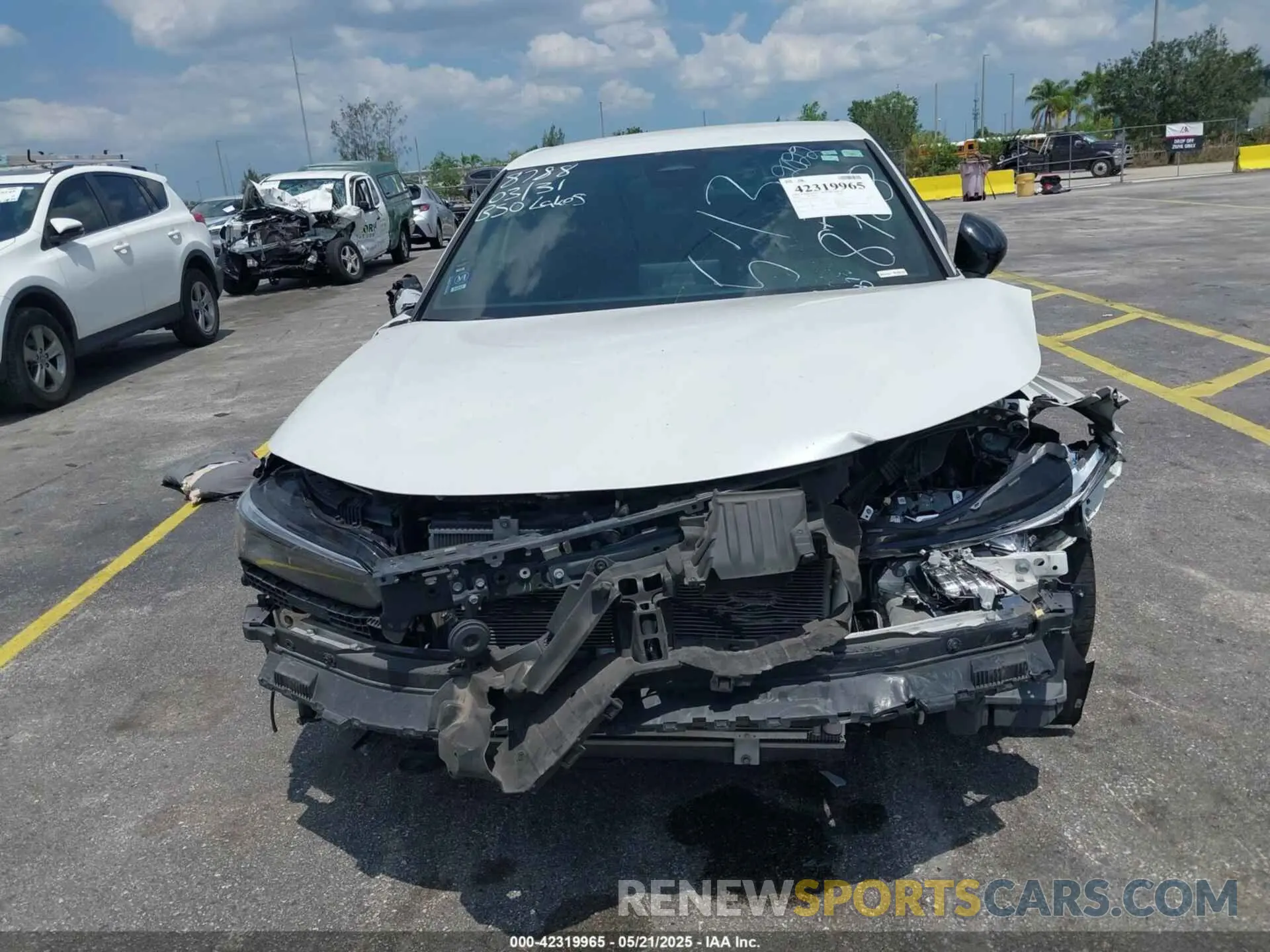 6 fotografías del automóvil dañado 19XFL2H85NE018788 HONDA CIVIC 2022