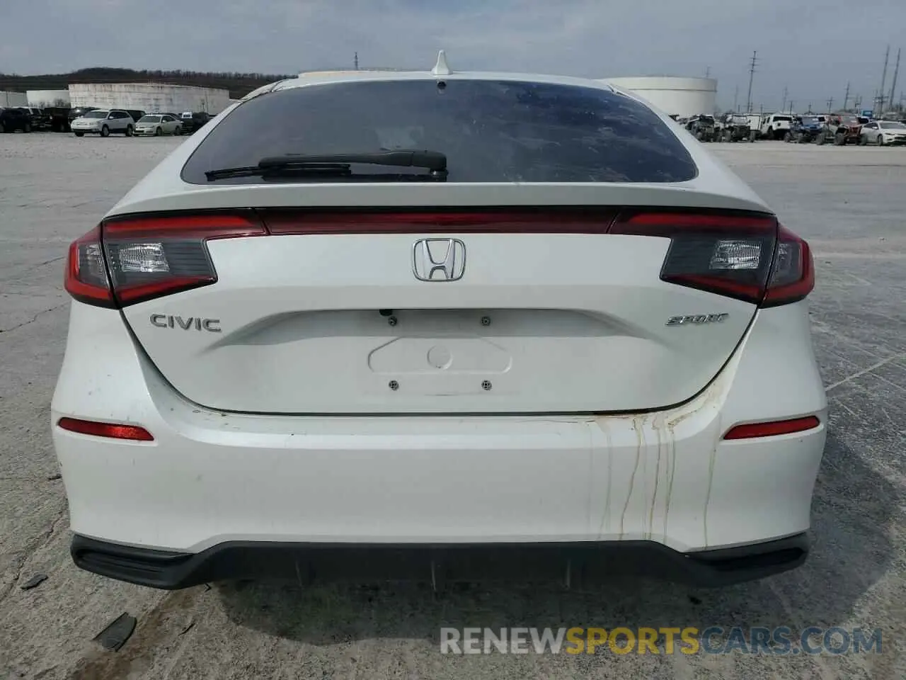 6 fotografías del automóvil dañado 19XFL2H87NE001863 HONDA CIVIC 2022