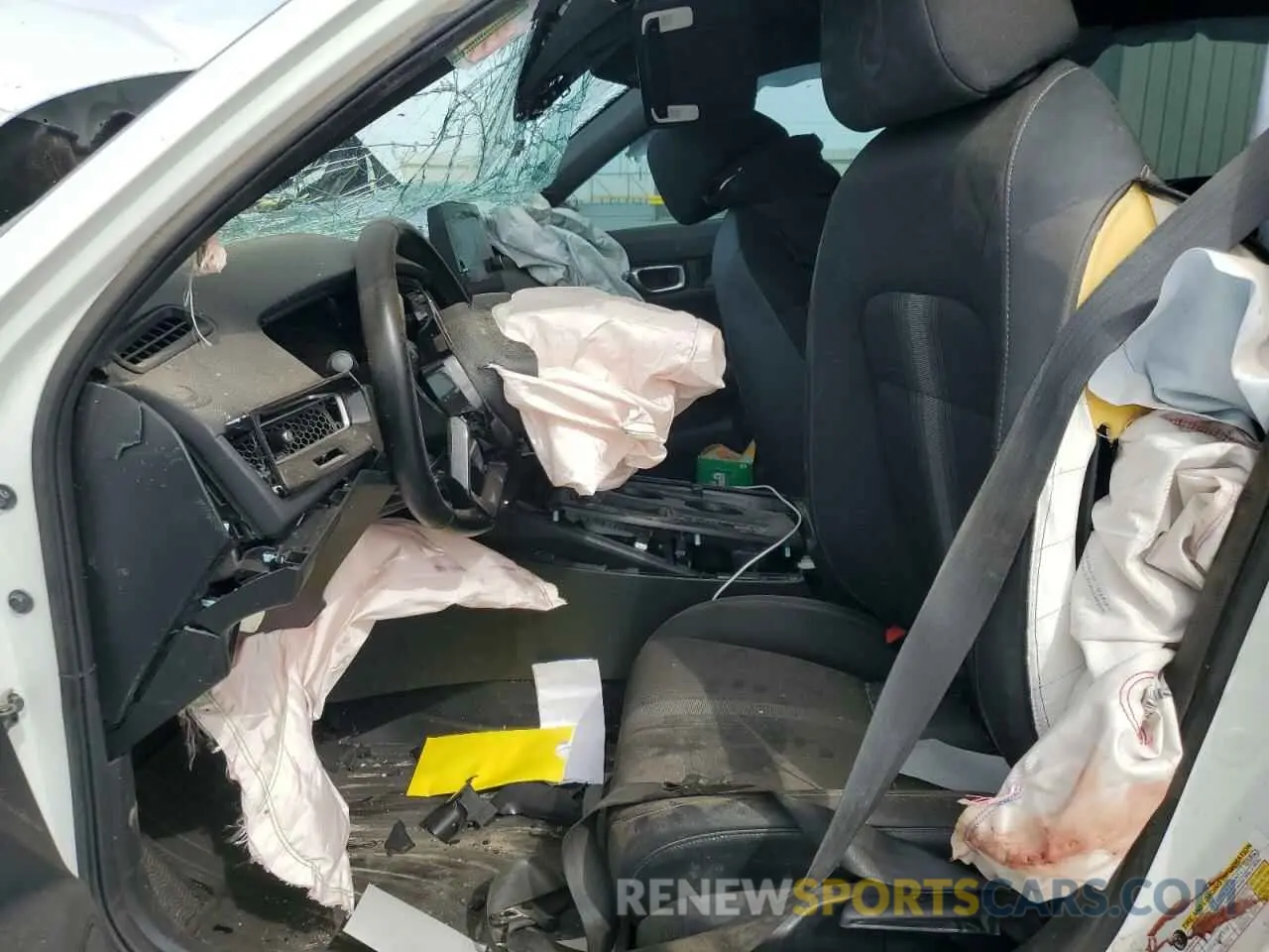 7 fotografías del automóvil dañado 19XFL2H87NE001863 HONDA CIVIC 2022