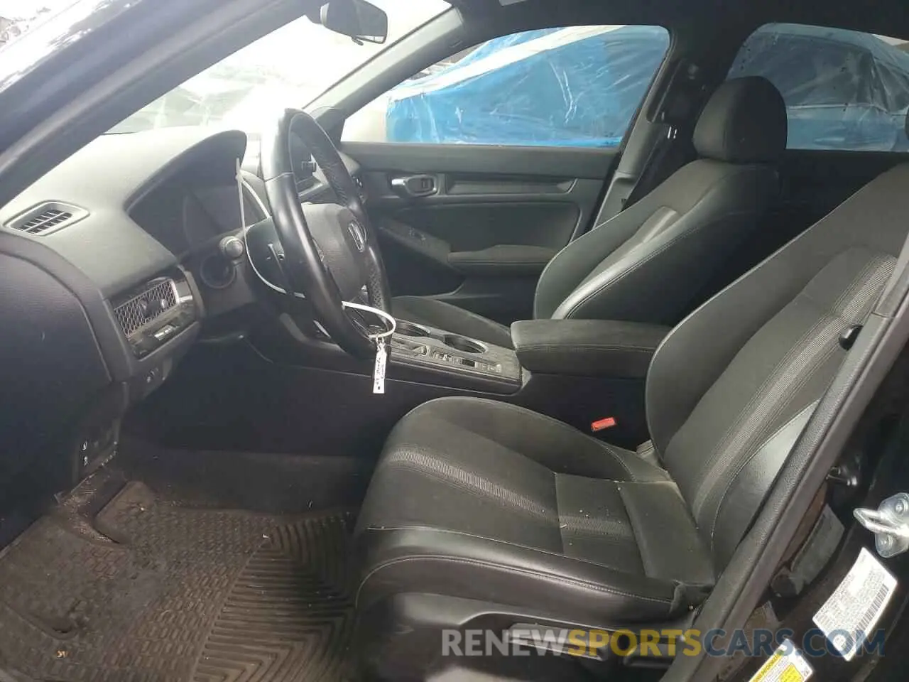 7 fotografías del automóvil dañado 19XFL2H87NE002026 HONDA CIVIC 2022
