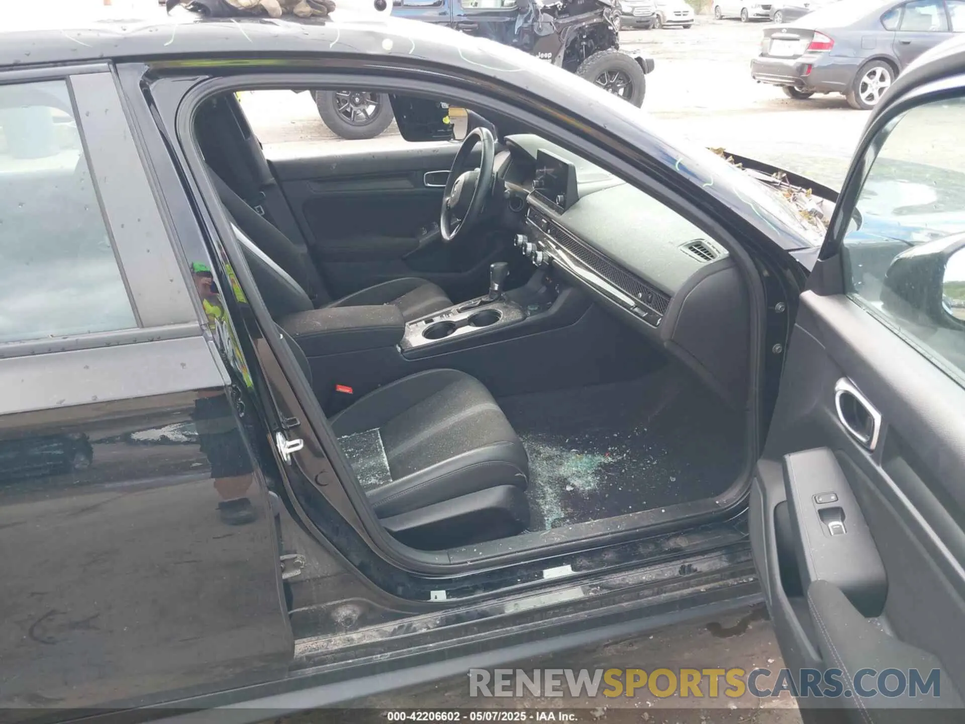 5 fotografías del automóvil dañado 19XFL2H87NE003046 HONDA CIVIC 2022