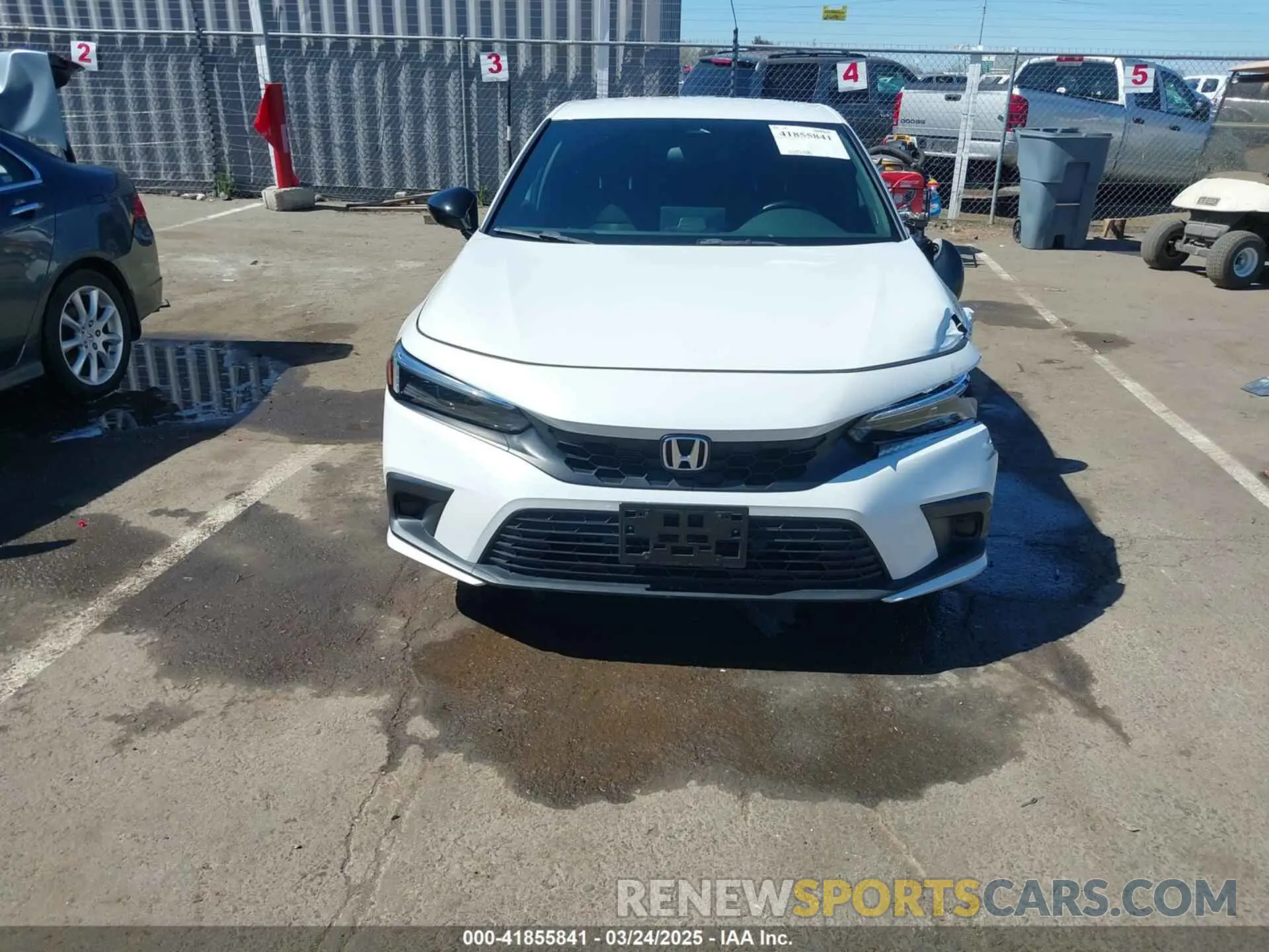 12 fotografías del automóvil dañado 19XFL2H87NE015973 HONDA CIVIC 2022
