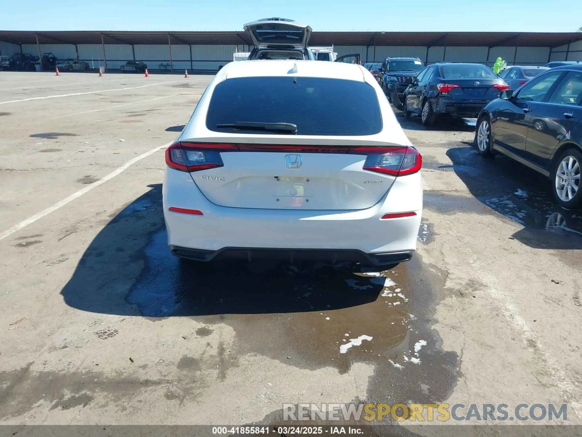 16 fotografías del automóvil dañado 19XFL2H87NE015973 HONDA CIVIC 2022