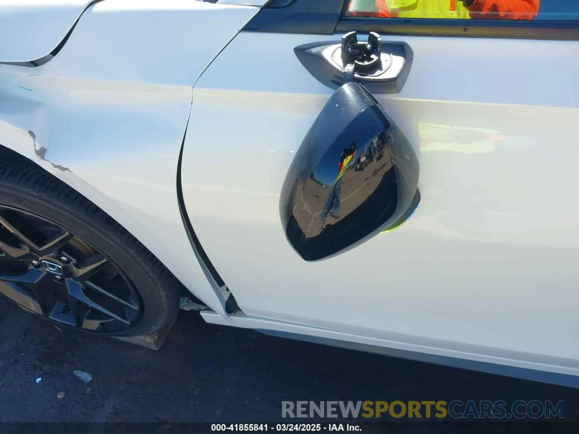 17 fotografías del automóvil dañado 19XFL2H87NE015973 HONDA CIVIC 2022