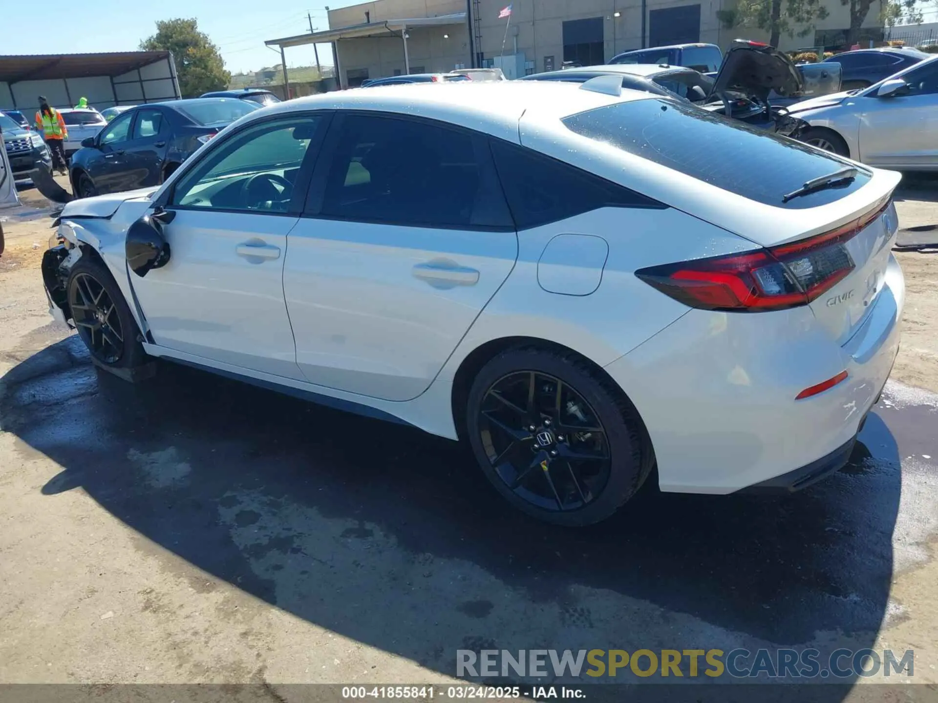 3 fotografías del automóvil dañado 19XFL2H87NE015973 HONDA CIVIC 2022