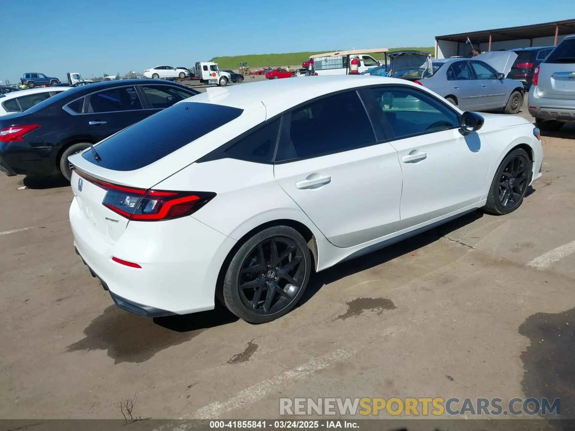 4 fotografías del automóvil dañado 19XFL2H87NE015973 HONDA CIVIC 2022