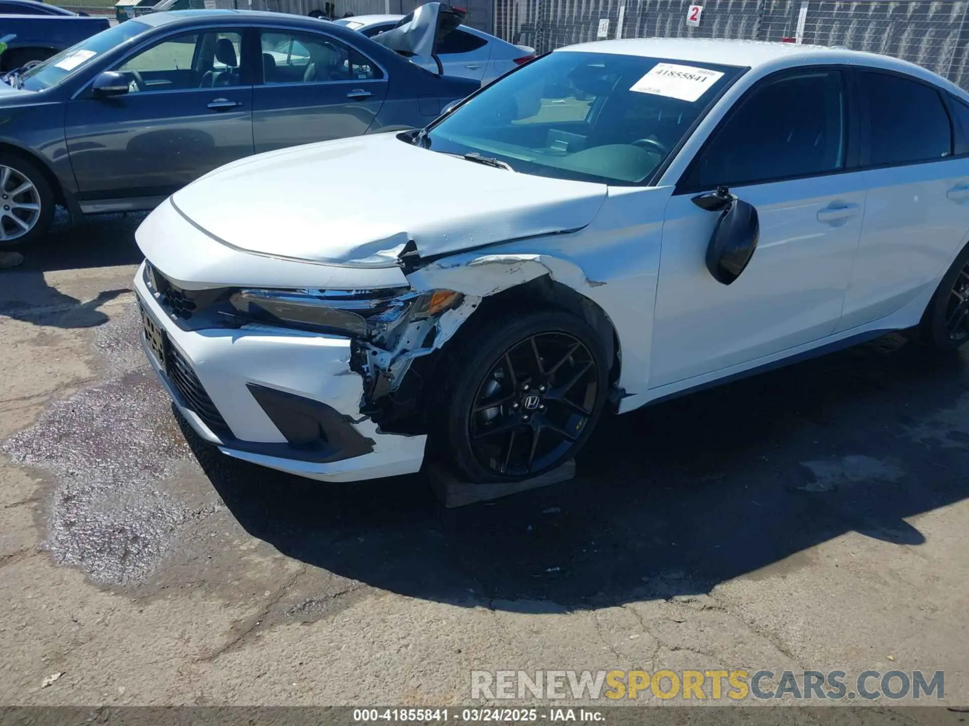6 fotografías del automóvil dañado 19XFL2H87NE015973 HONDA CIVIC 2022