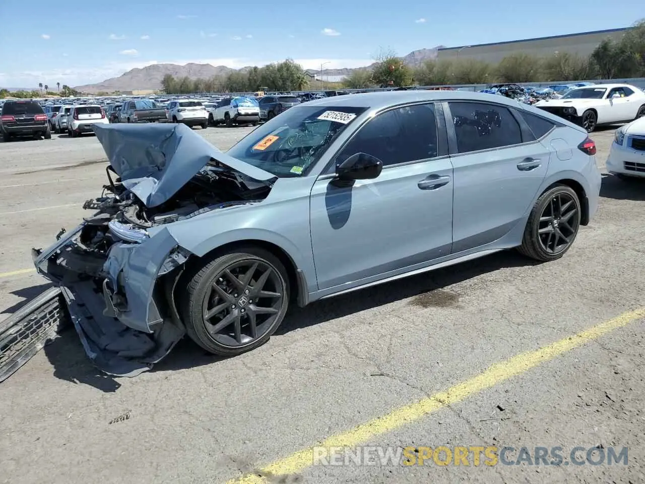 1 fotografías del automóvil dañado 19XFL2H88NE002780 HONDA CIVIC 2022