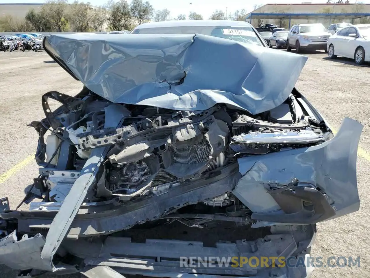 5 fotografías del automóvil dañado 19XFL2H88NE002780 HONDA CIVIC 2022