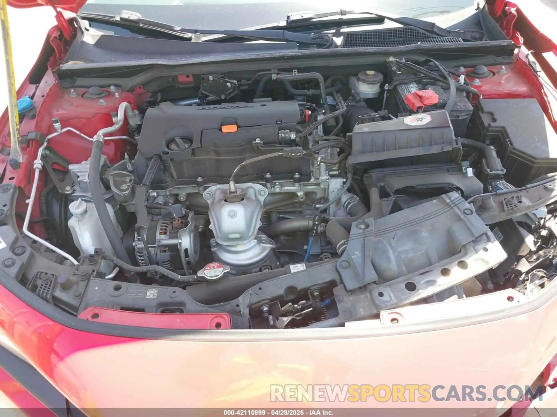 10 fotografías del automóvil dañado 19XFL2H88NE004853 HONDA CIVIC 2022