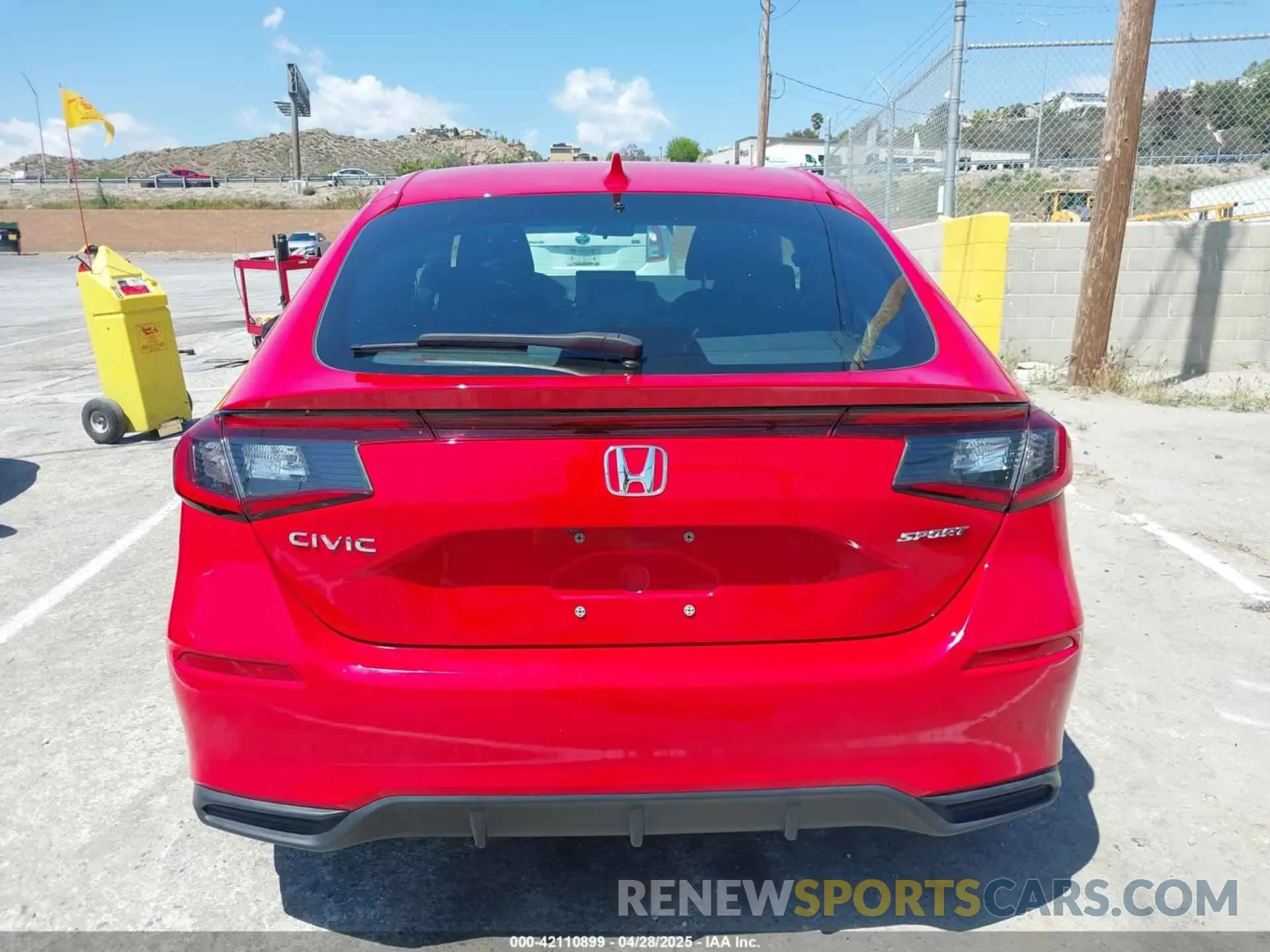 16 fotografías del automóvil dañado 19XFL2H88NE004853 HONDA CIVIC 2022