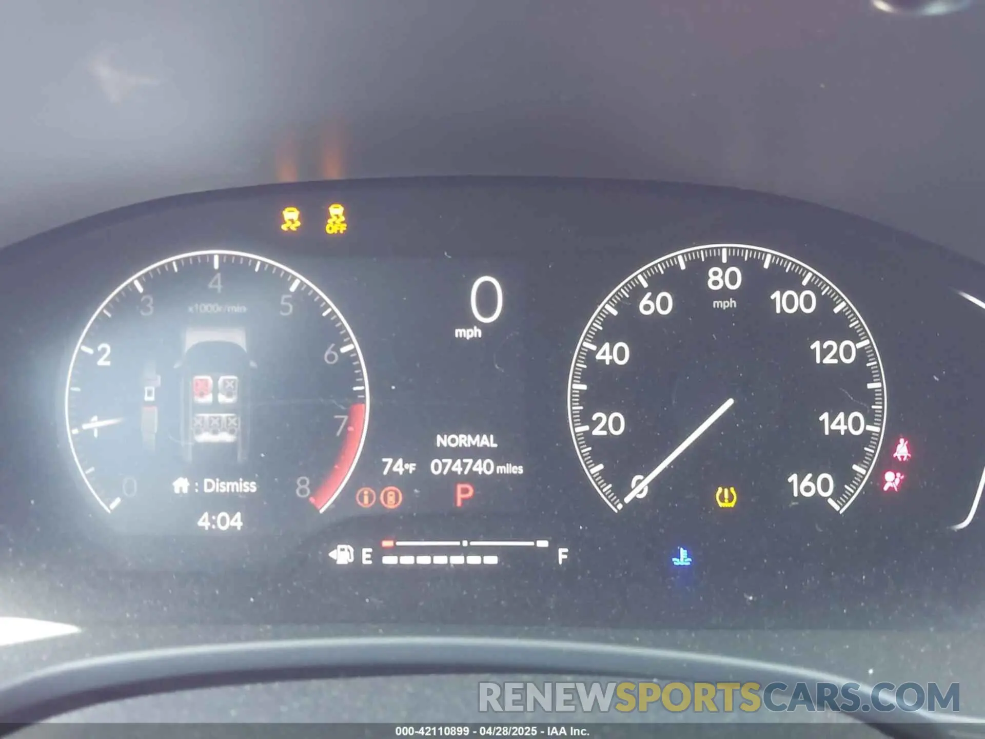 7 fotografías del automóvil dañado 19XFL2H88NE004853 HONDA CIVIC 2022
