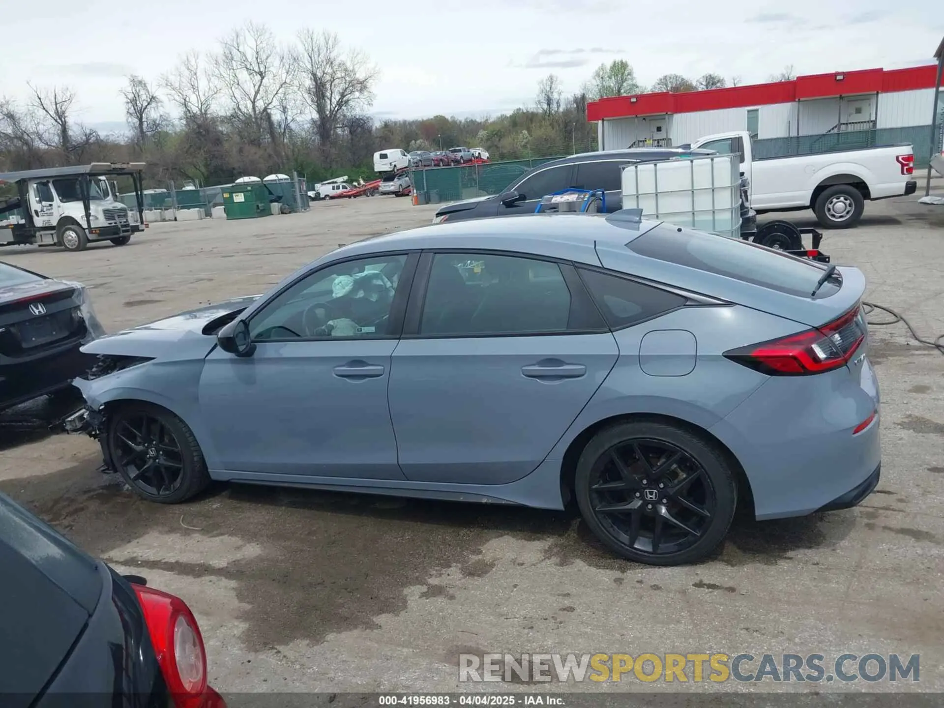 14 fotografías del automóvil dañado 19XFL2H88NE008403 HONDA CIVIC 2022