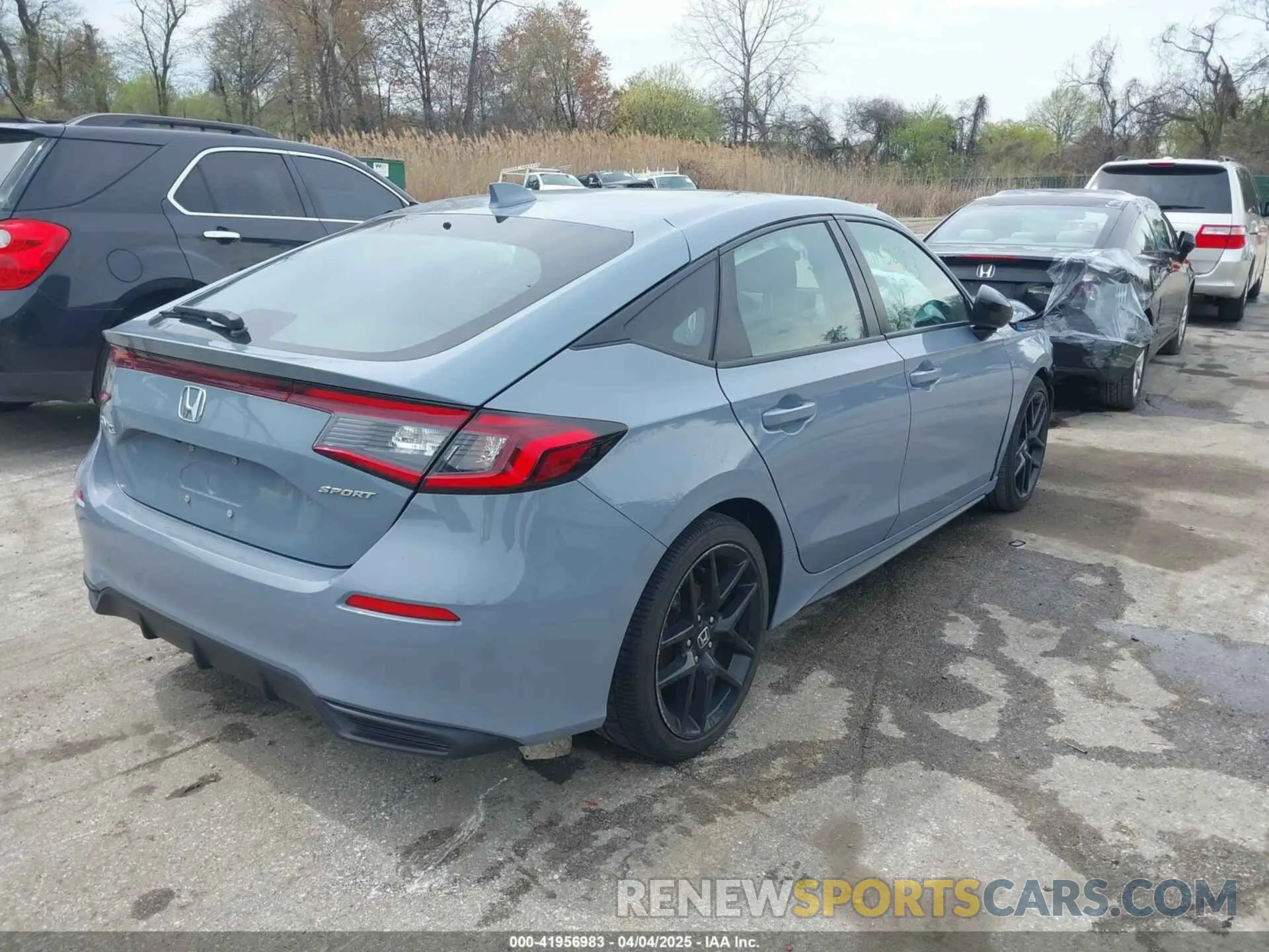 4 fotografías del automóvil dañado 19XFL2H88NE008403 HONDA CIVIC 2022