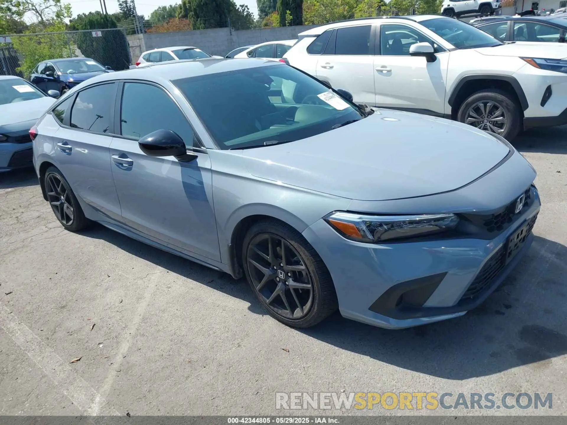 1 fotografías del automóvil dañado 19XFL2H88NE017165 HONDA CIVIC 2022