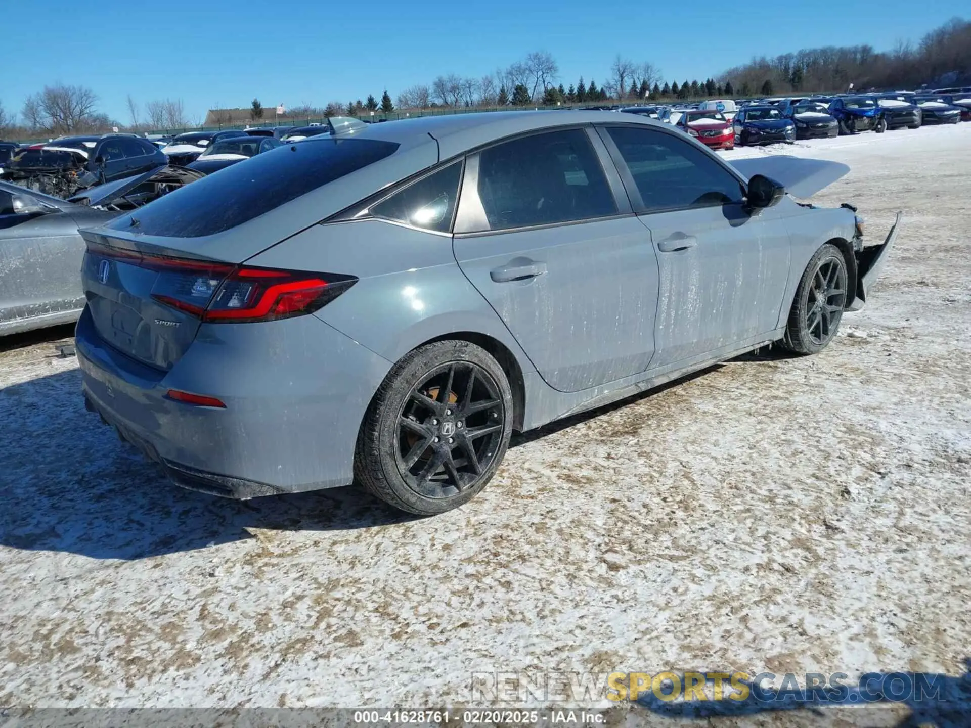 4 fotografías del automóvil dañado 19XFL2H8XNE001453 HONDA CIVIC 2022