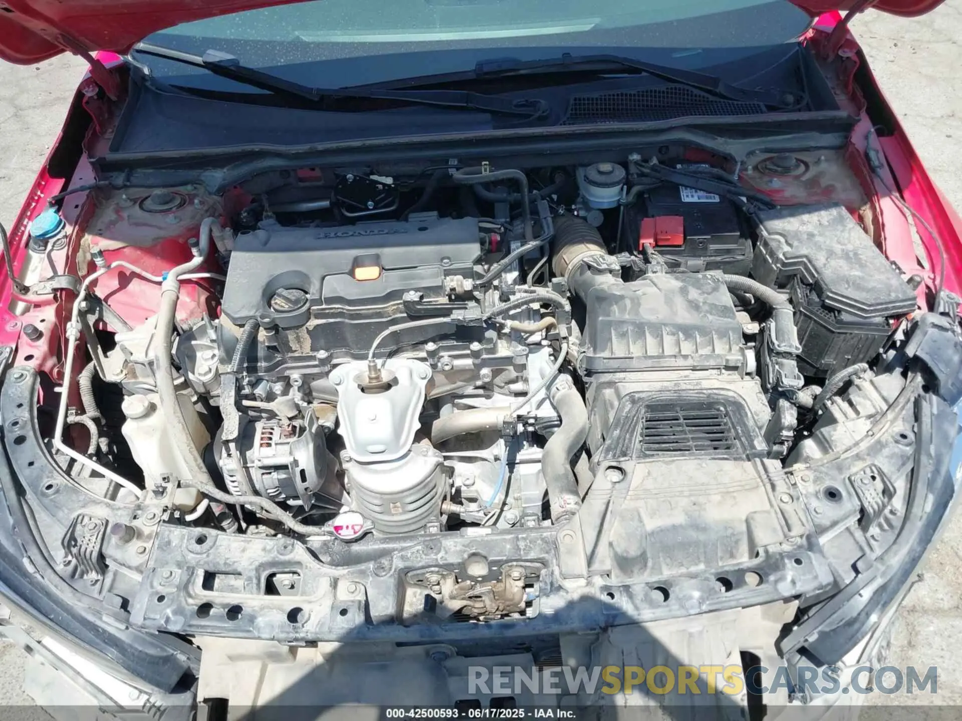 10 fotografías del automóvil dañado 19XFL2H8XNE005437 HONDA CIVIC 2022